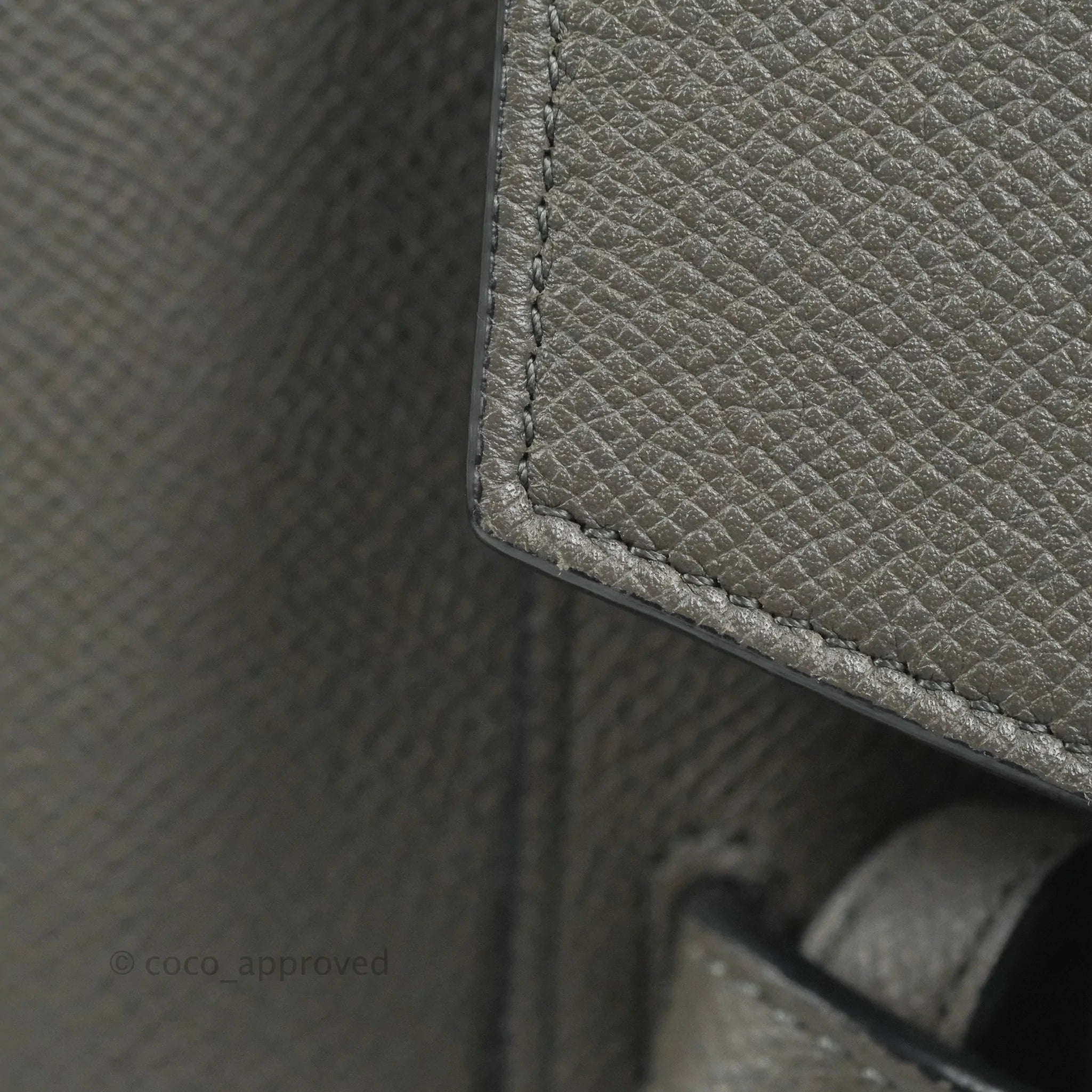 Celine Mini Belt Bag in Grey Grained Calfskin with Gold Hardware - Perfect for Everyday Use, Work & Travel