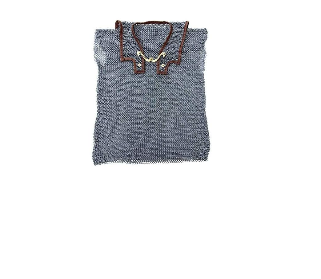 Authentic Medieval Roman Lorica Hamata Chainmail Armor for Men - Historical Reenactment, LARP & Cosplay Costume