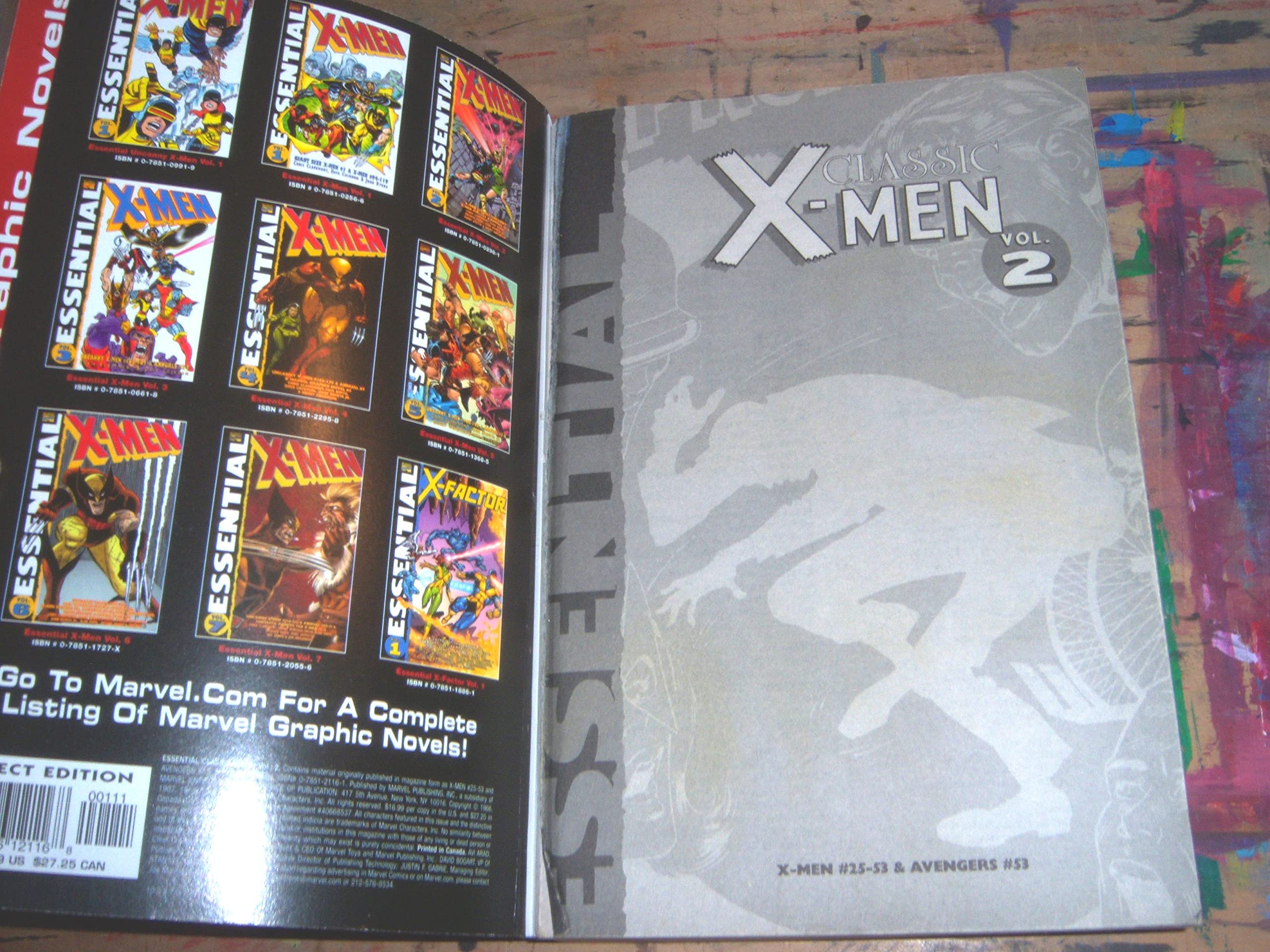 Essential Classic X-Men, Vol. 2 (Marvel Essentials) - Collectible Comic Book for Marvel Fans & Comic Collectors | Perfect for Gifts, Display, and Reading