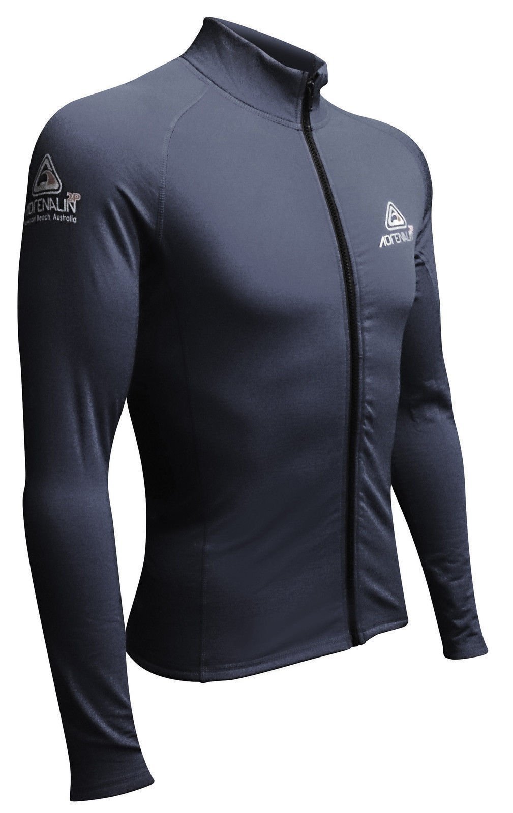 Adrenalin 2P Thermo Shield Long Sleeve Zip Front Thermal Top for Men & Women - Cold Weather Base Layer for Skiing, Hiking & Outdoor Activities