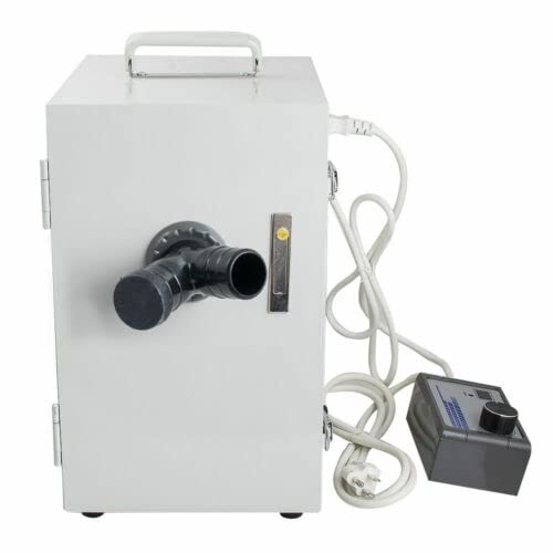 550W Digital Lab Dust Collector - Dual Impeller Industrial Dust Cleaner & Extractor for Woodworking, Metalworking, and Workshop Cleaning