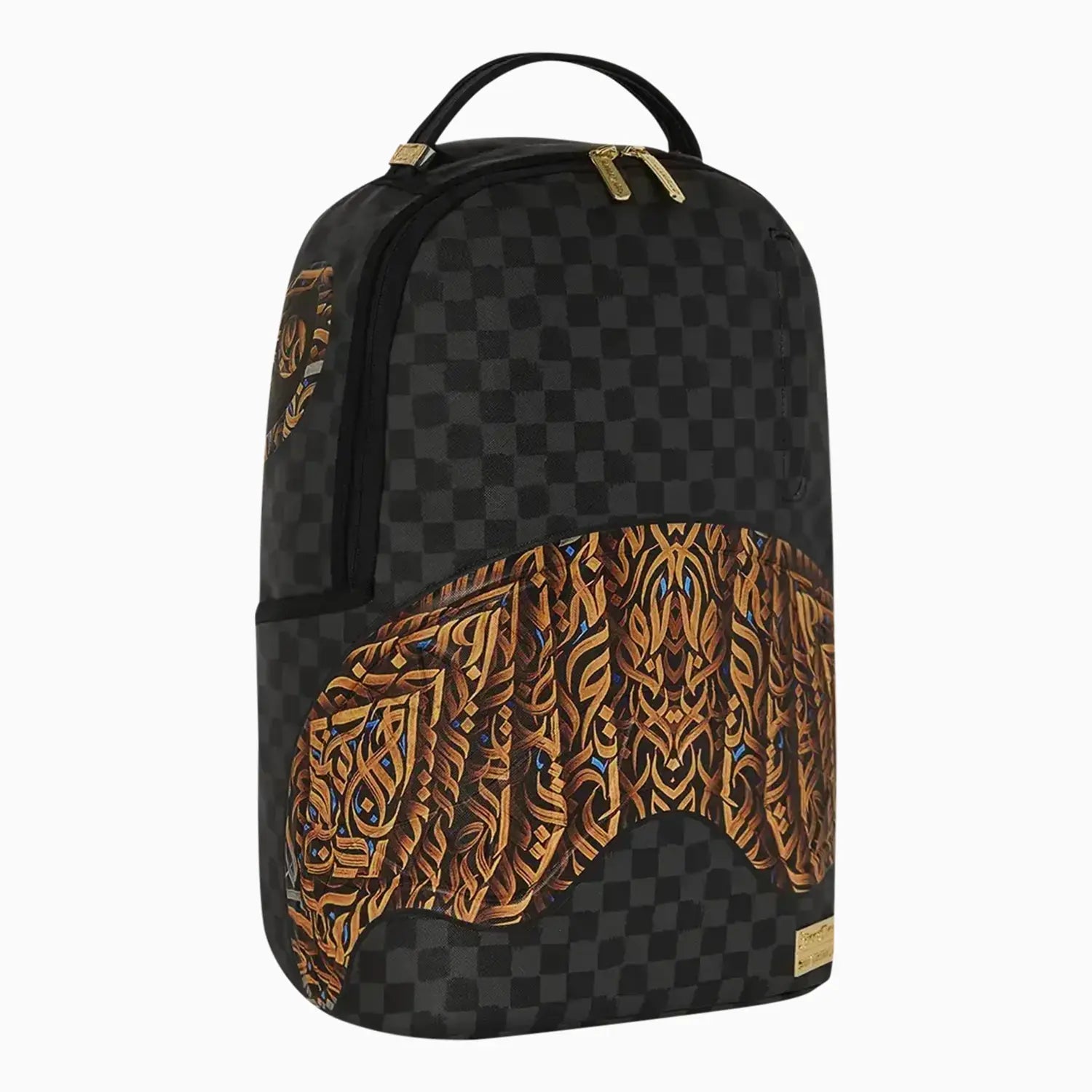 Diaa Allam Sharks In Paris Black Deluxe Backpack - Stylish Waterproof Travel Backpack for School, Work & Outdoor Adventures