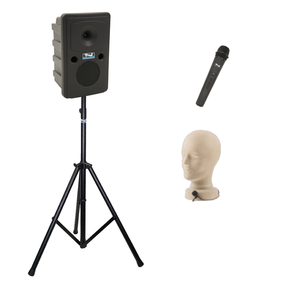 Anchor Audio Go Getter XU2 - Portable Bluetooth Speaker with 2 Wireless Microphones | Perfect for Outdoor Events, Parties & Public Speaking