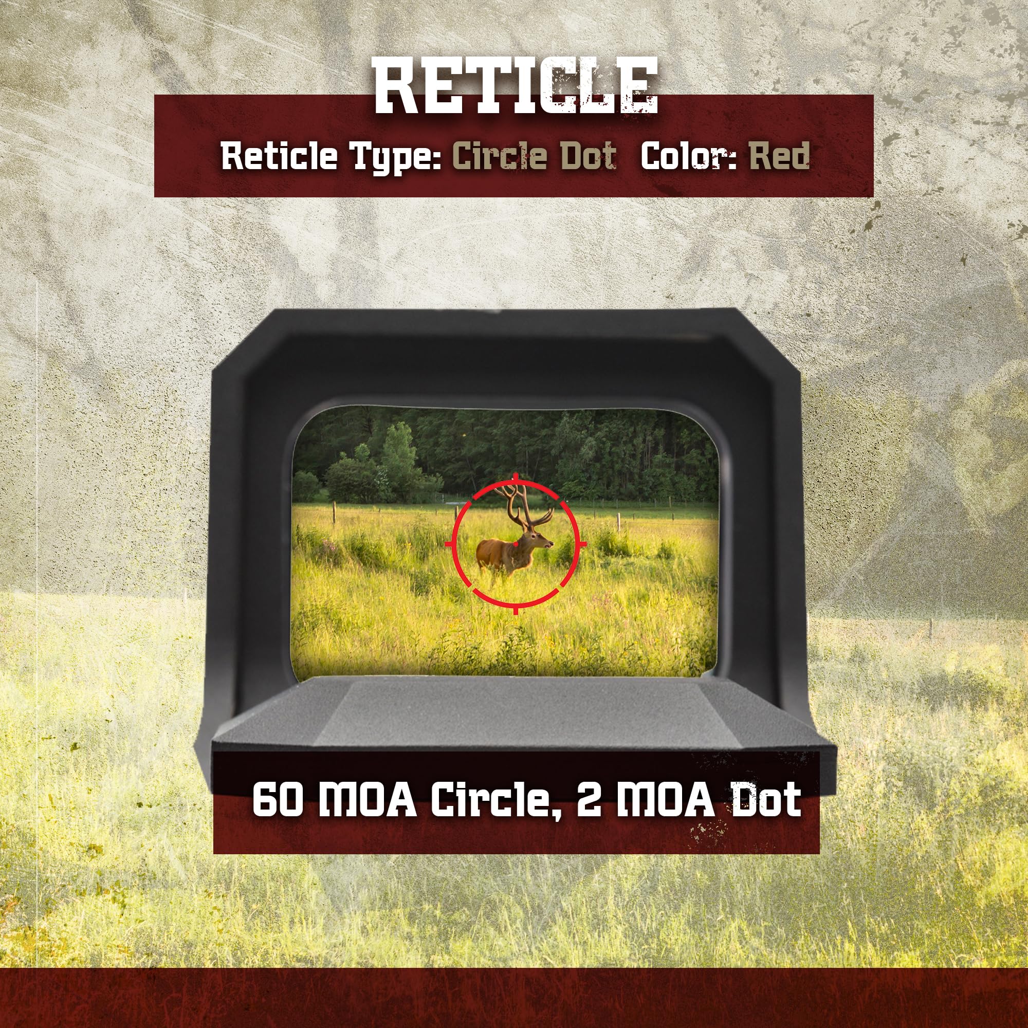 Sightmark Ultra Shot M-Spec Reflex Sight - Red Dot Sight for Rifles & Shotguns | Quick Target Acquisition | Hunting, Shooting Range & Tactical Use