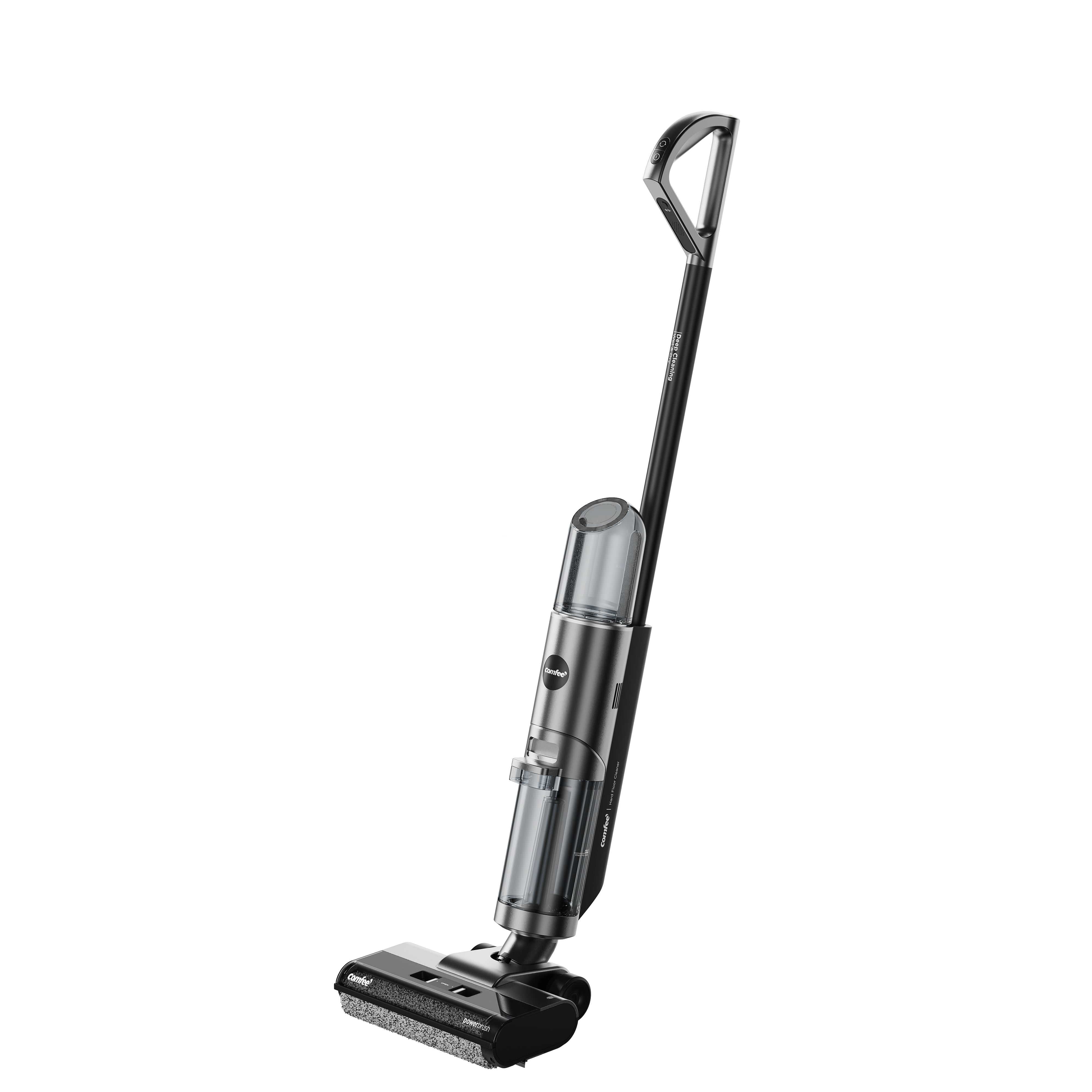 COMFEE CXC05APGY Multi-Function Vacuum Mop Combo - 2-in-1 Wet Dry Floor Cleaner for Hardwood, Tile & Laminate - Perfect for Home, Office & Pet Hair Cleaning