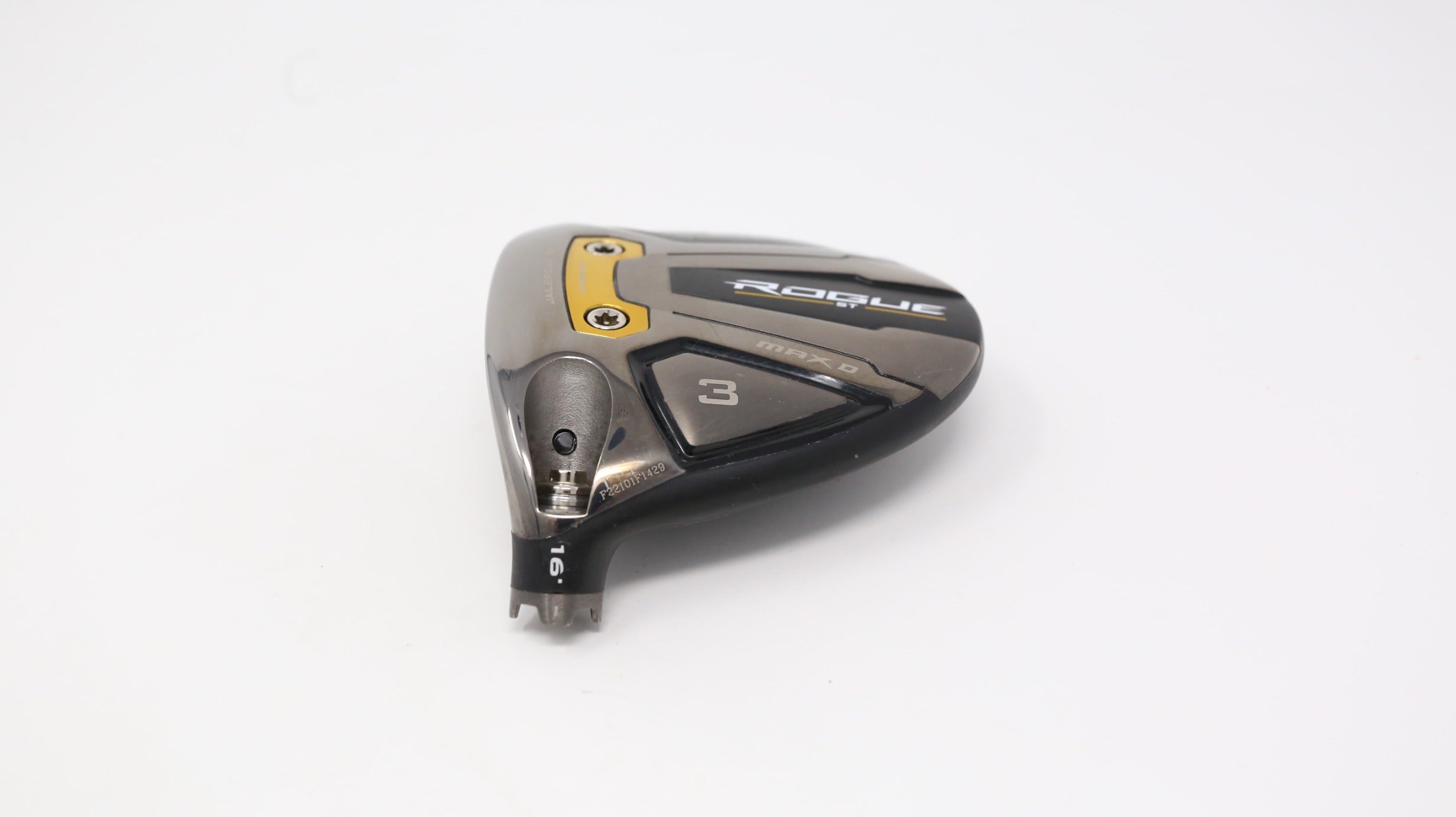 Callaway Rogue ST Max Draw Fairway Wood 16° Left-Handed Golf Club Head Only - Perfect for High Handicappers & Draw Bias Shots on the Fairway