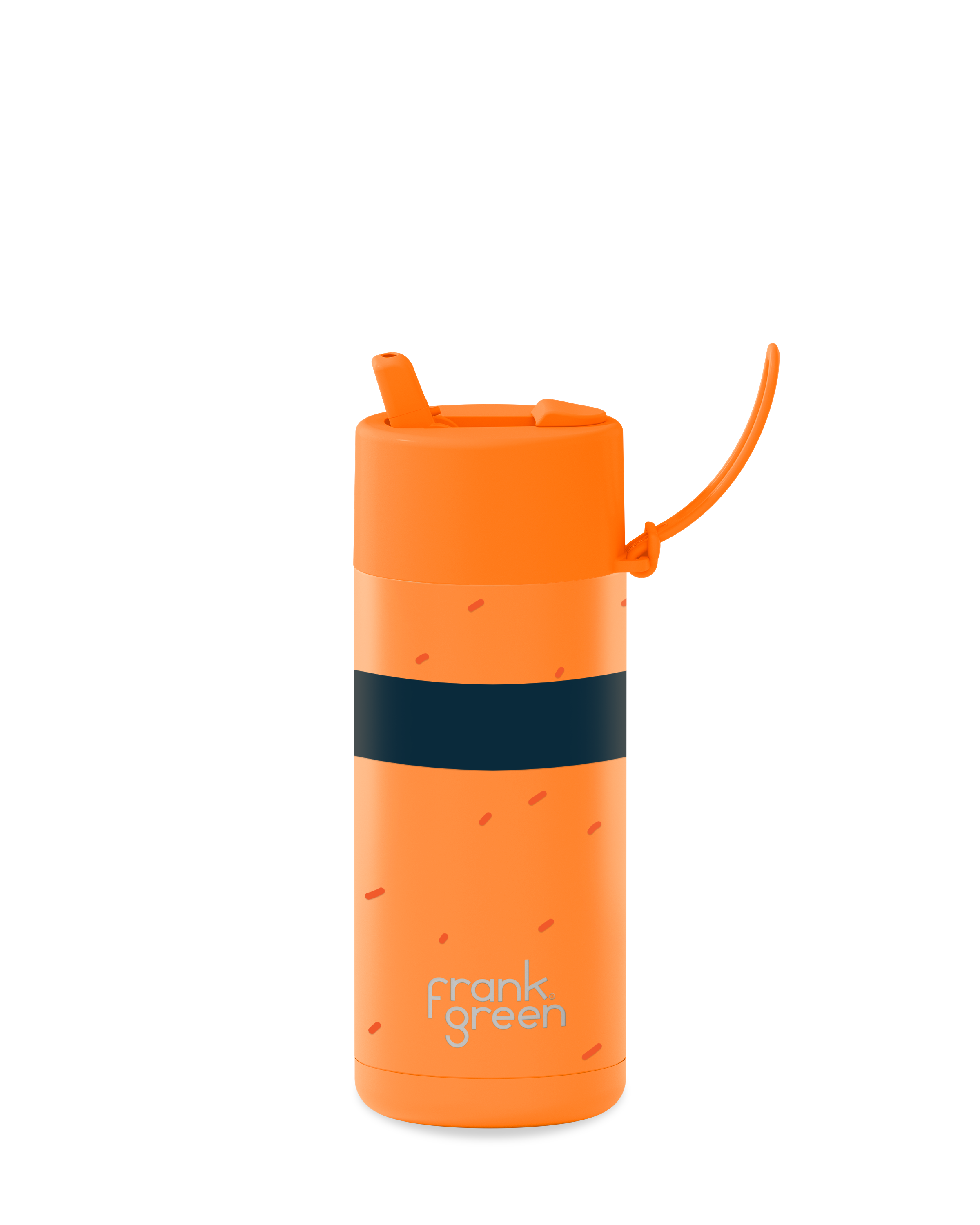Franksters 16oz Ceramic Reusable Water Bottle - 475ml Leak-Proof Insulated Travel Mug for Coffee & Tea - Eco-Friendly BPA-Free Drinkware for Office, Gym & Outdoor Activities