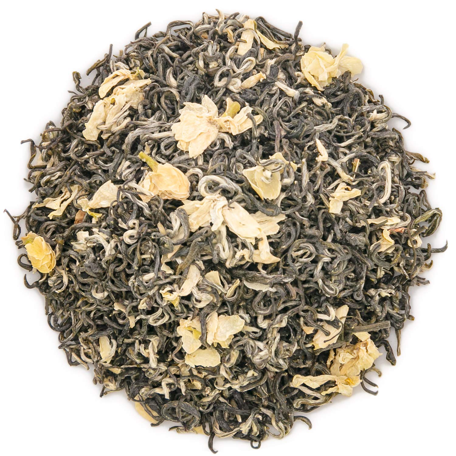 Premium Jasmine Green Tea Loose Leaf 900g (Pack of 2) - Chinese Mao Feng Green Tea with Natural Jasmine Flowers - Yuqian 1st Grade - Perfect for Relaxation, Afternoon Tea & Gifts