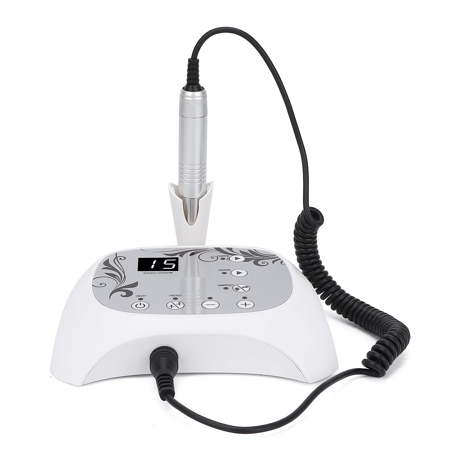 Professional Adjustable Speed Electric Nail File Pedicure Machine - Home & Salon Use for Manicure, Pedicure & Nail Care - Perfect for DIY Home Grooming & Professional Nail Salons
