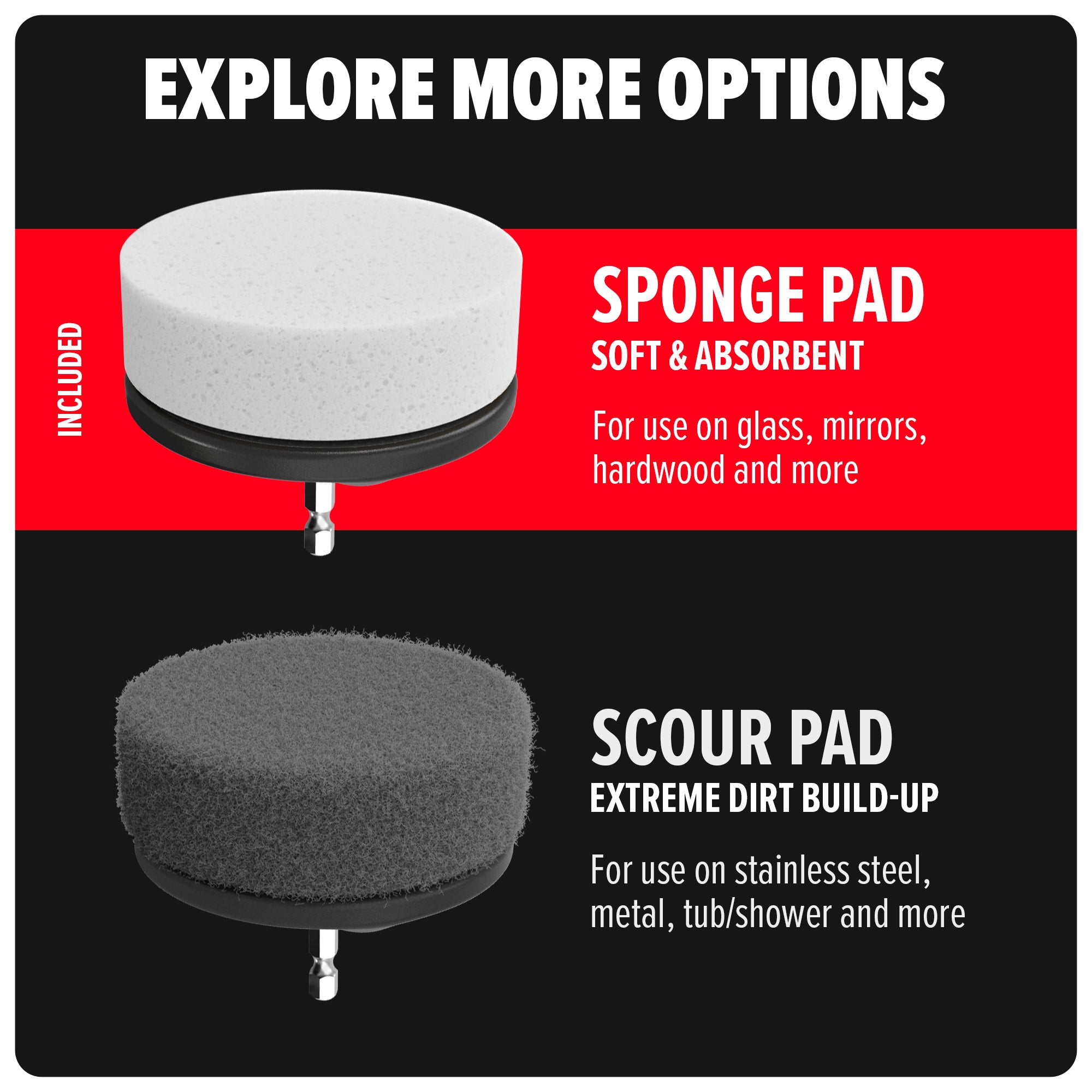 Premium Sponge Pad Set - 12 Pack Non-Scratch Cleaning Pads for Kitchen, Bathroom & Car Detailing - Reusable Scrub Pads for Dishes, Countertops & Stainless Steel