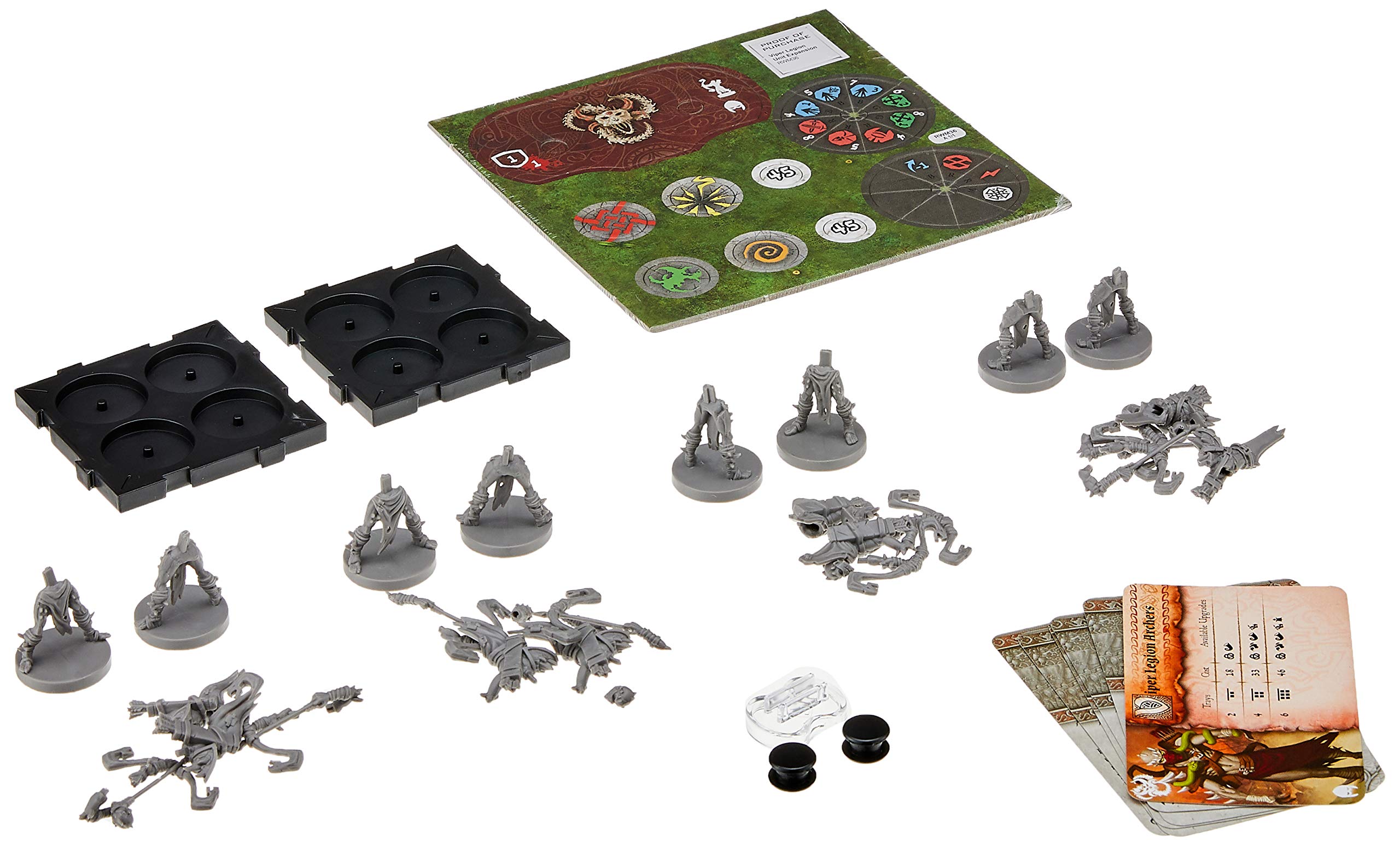 Rune Wars: Viper Legion Board Game - Strategy Fantasy Tabletop Game for Adults & Teens - Perfect for Game Nights & Family Gatherings