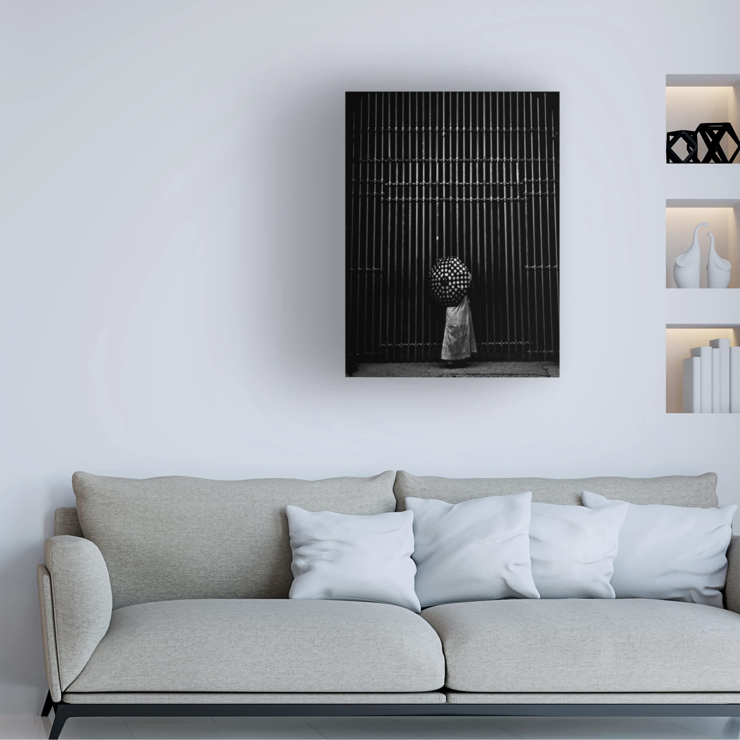 Francesco Santini 'Untitled' Canvas Wall Art - Handmade Oil Painting Reproduction for Living Room, Bedroom & Office Decor