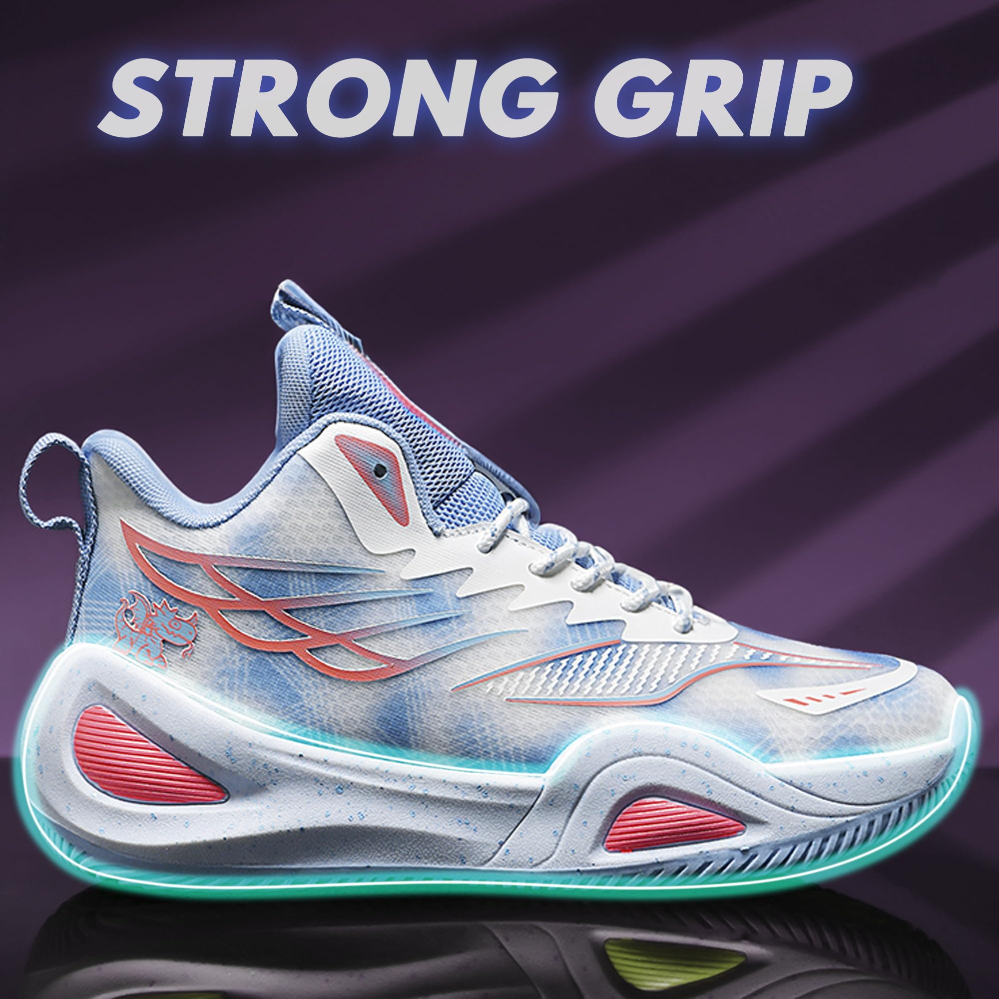 **CJSPORX Unisex Basketball Shoes for Men & Women - Breathable, Non-Slip Outdoor Sneakers for Running, Training & Street Fashion**