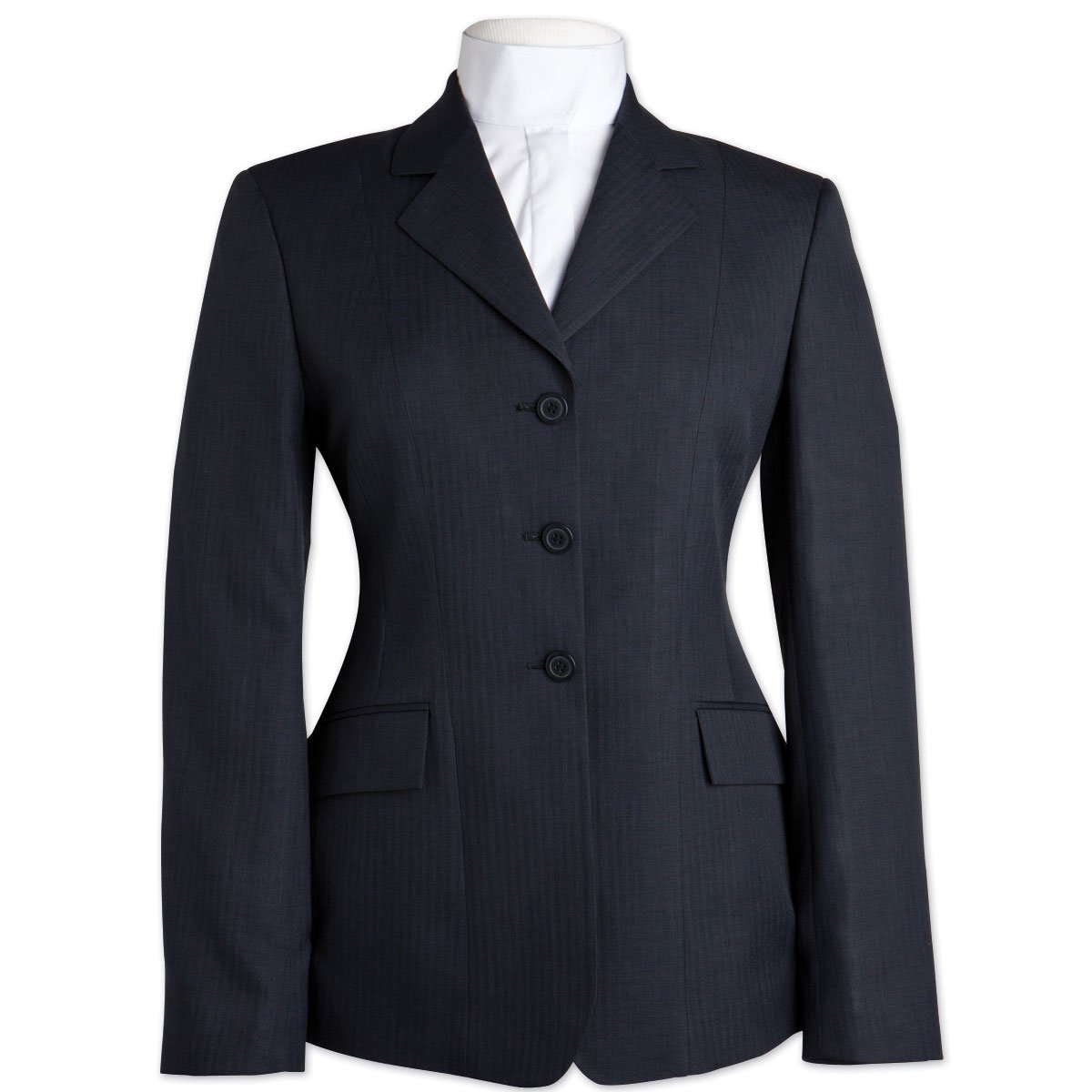 R.J. Classics Ladies Devon Show Coat - Equestrian Riding Jacket for Women - Perfect for Horse Shows, Dressage & Hunter Competitions