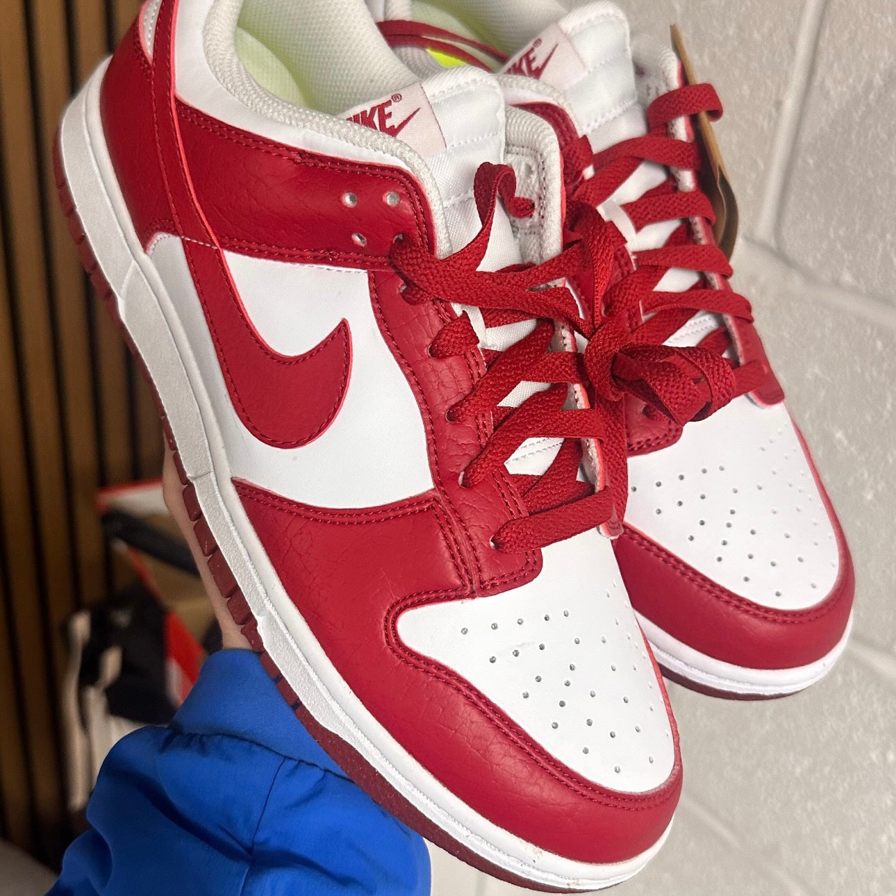 Nike Dunk Low Retro Sneakers - Men's Size UK 7.5 (US 8.5) | Classic Basketball Shoes for Casual Wear, Street Style & Sneaker Collection