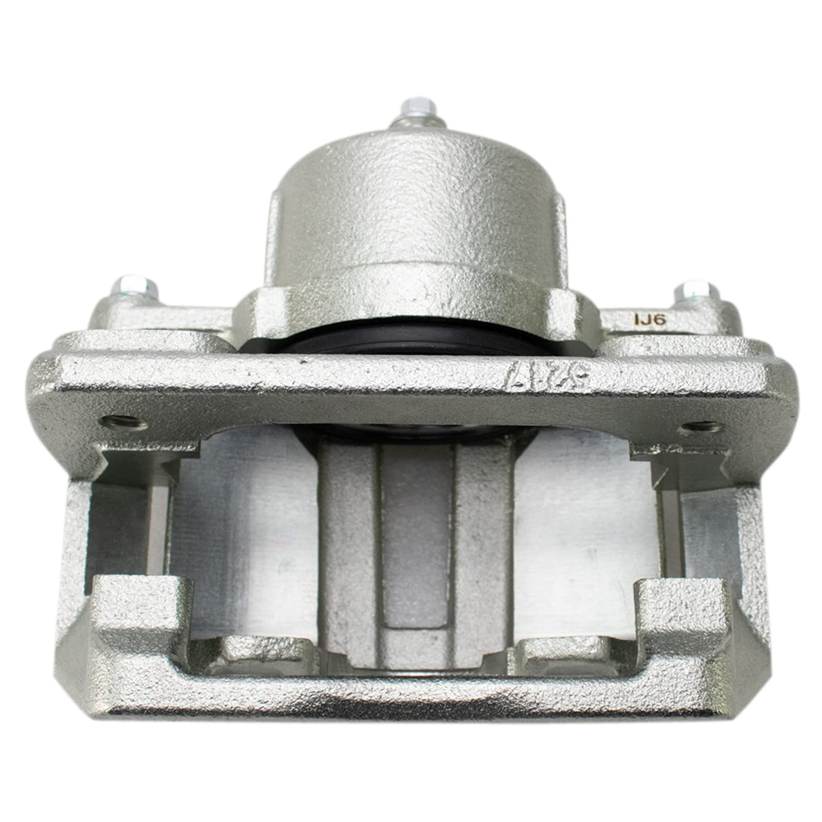 TRQ Front Right Brake Caliper with Bracket - Compatible with 2001-2007 Ford Taurus, 2002 Lincoln Continental, 2001-2005 Mercury Sable - Passenger Side Replacement for Smooth Braking Performance
