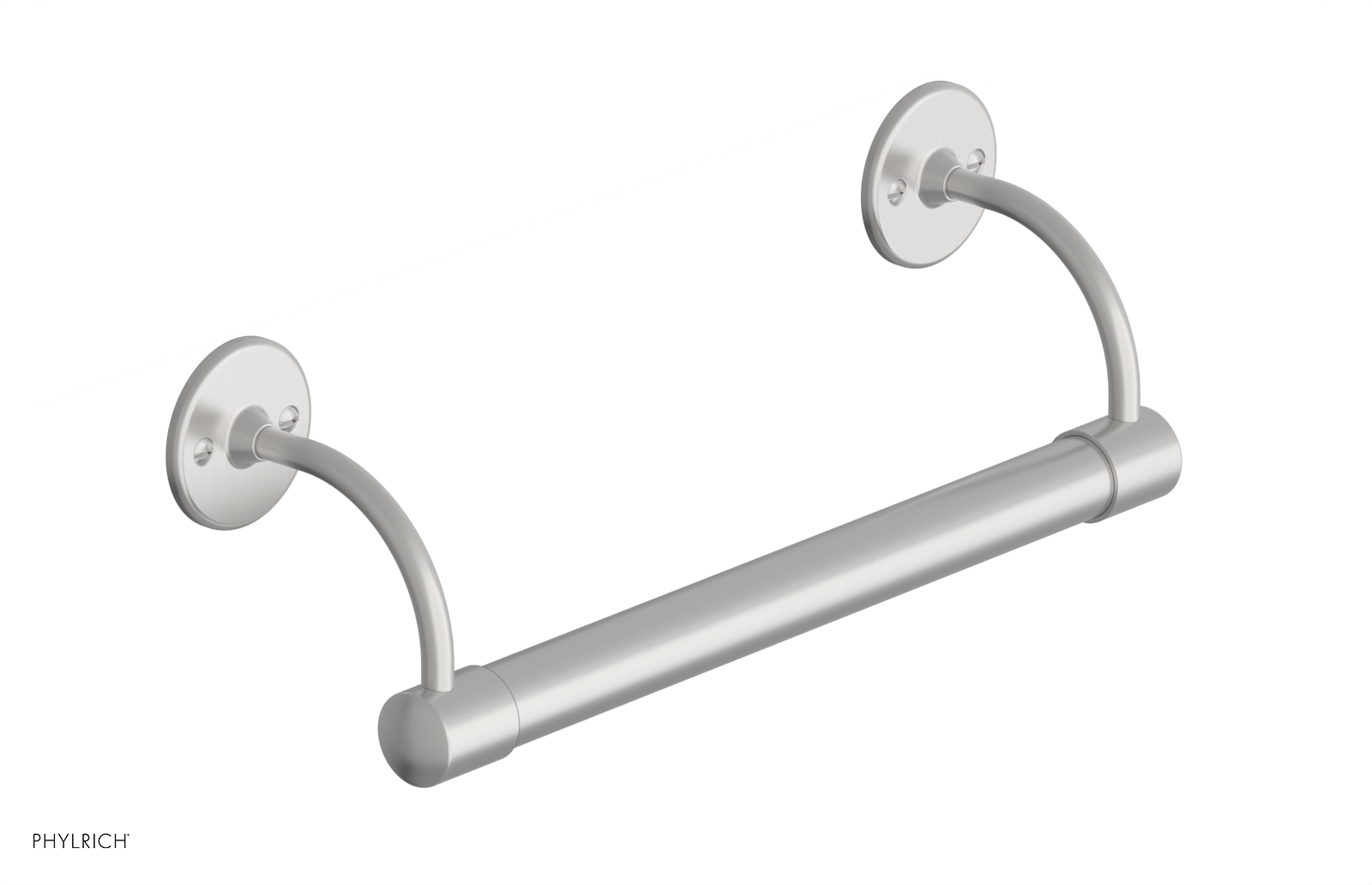 Jamestown 12-Inch Towel Bar in Brushed Nickel - 165 69 - Perfect for Bathroom, Kitchen, and Spa Decor