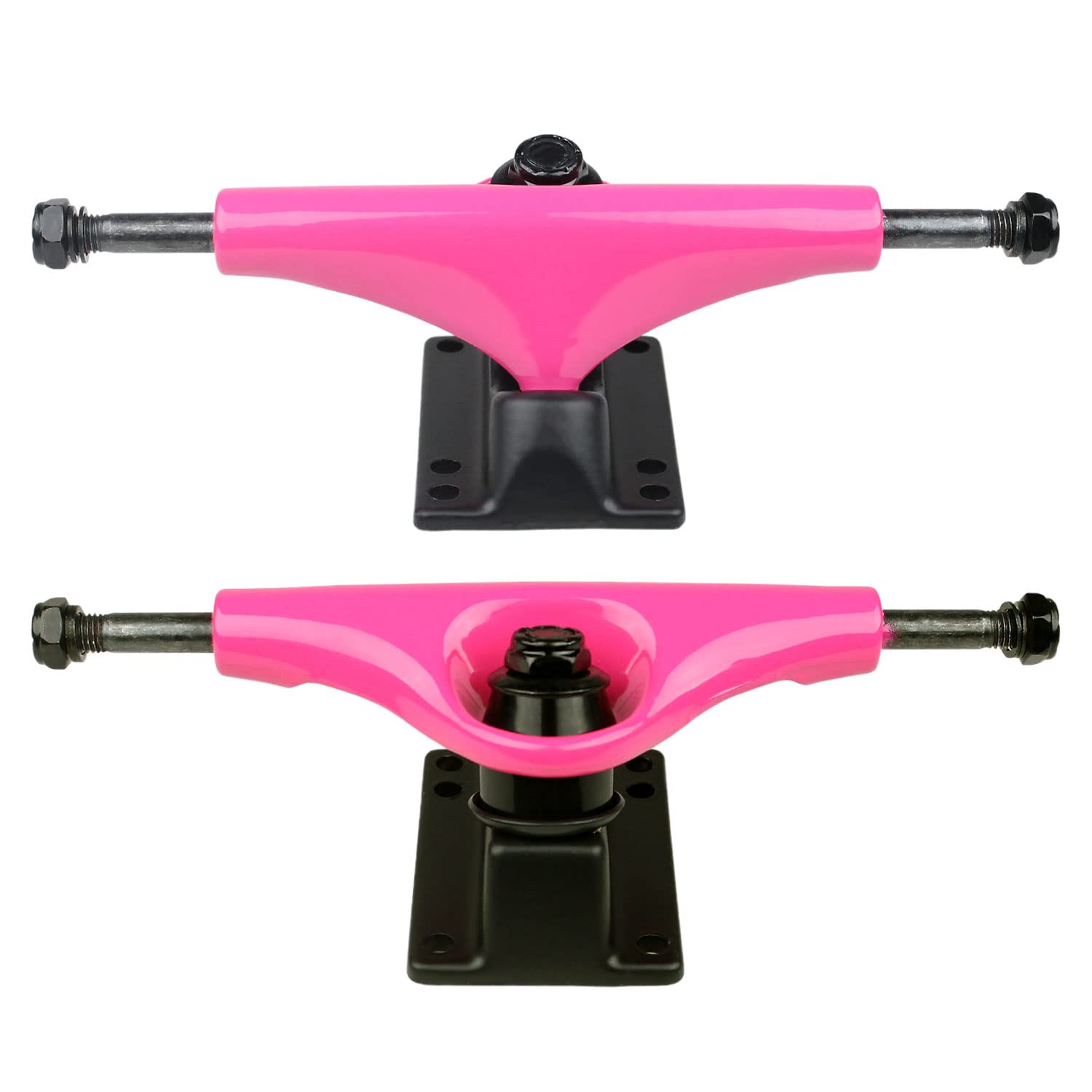 Havoc 5.0 Skateboard Trucks - Pink - High Performance Skateboard Parts for Street & Park Riding - Perfect for Skaters & Longboarders