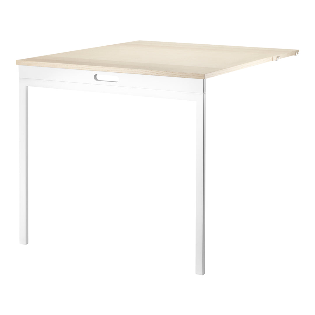 String Furniture Folding Table - Space Saving Dining & Work Desk for Small Apartments, Home Office & Outdoor Use