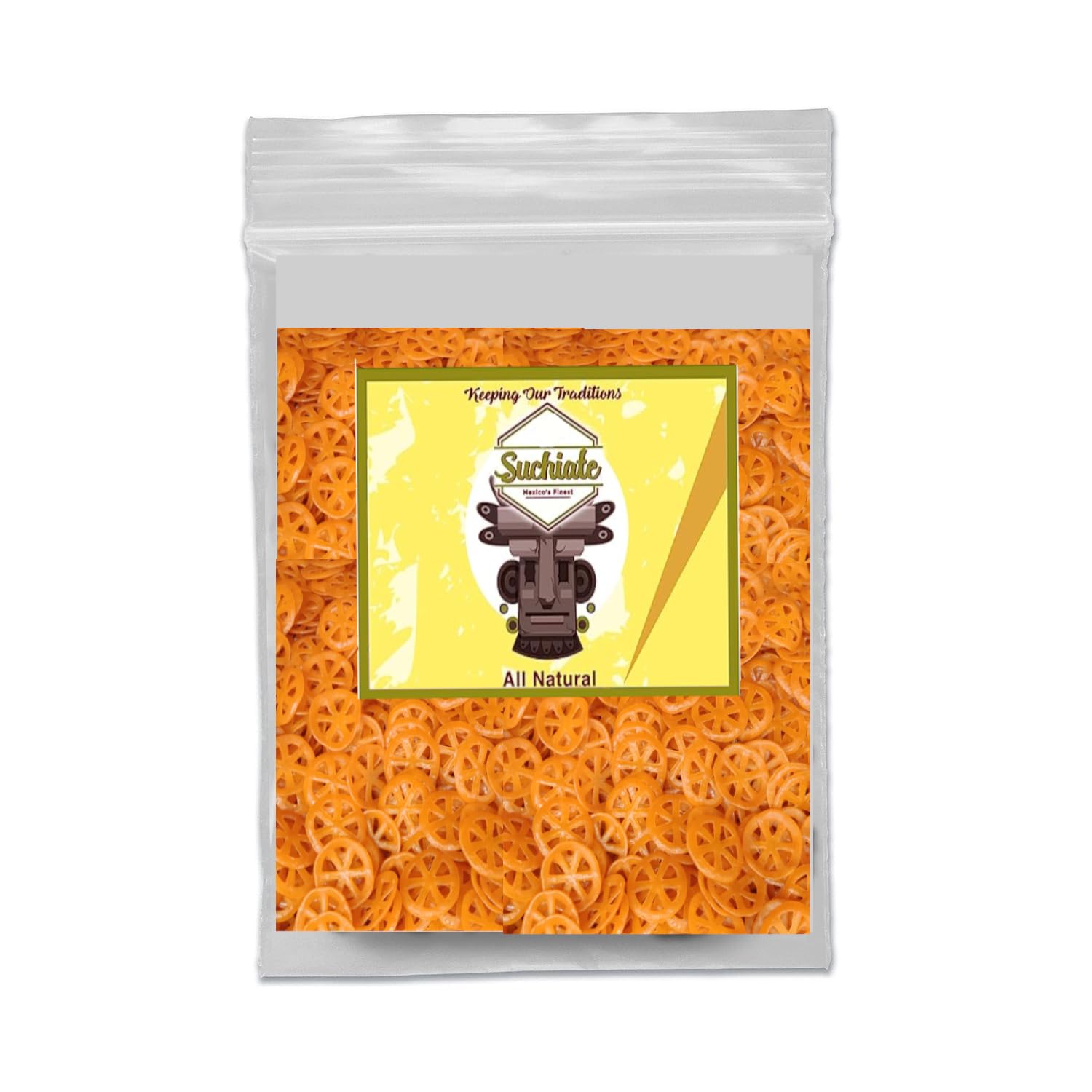 Crunchy Mexican Duritos Wheat Snacks - Chicharrones de Harina (8oz Pinwheels, Pack of 1) | Authentic Fried Wheat Chips for Parties, Movie Nights & Mexican Cuisine