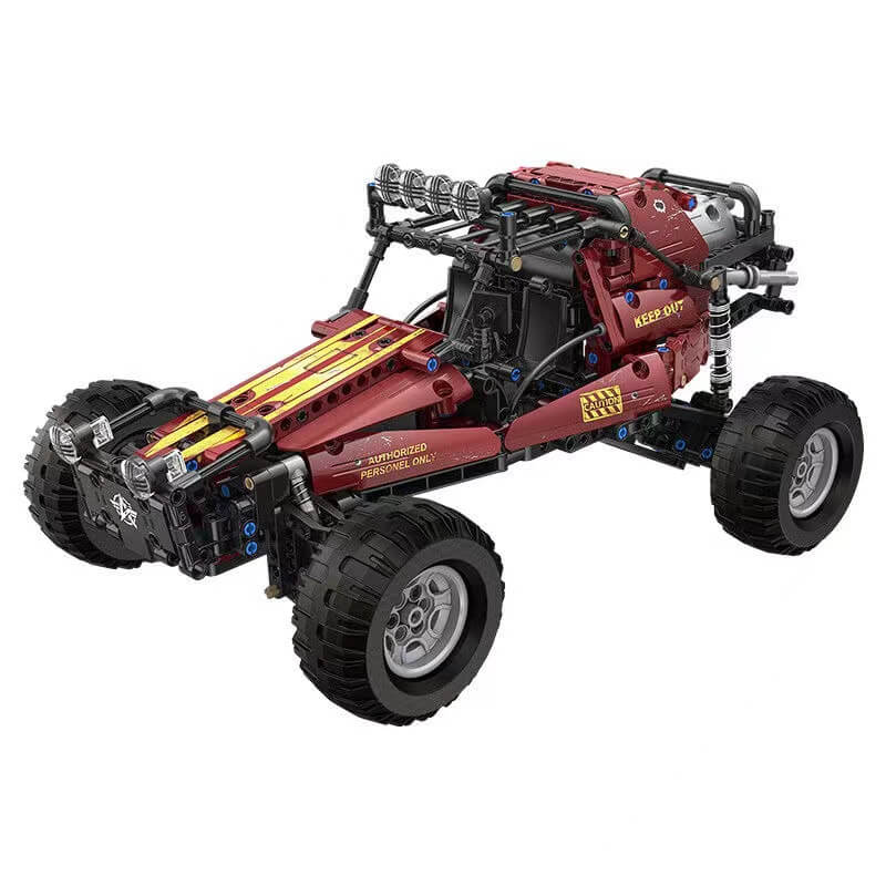 CaDA C64002 Wilderness Action Karting RC Car - 788pcs Building Blocks, Remote Control Off-Road Vehicle for Kids & Adults - Perfect for Indoor & Outdoor Racing, Gifts for Boys & Girls