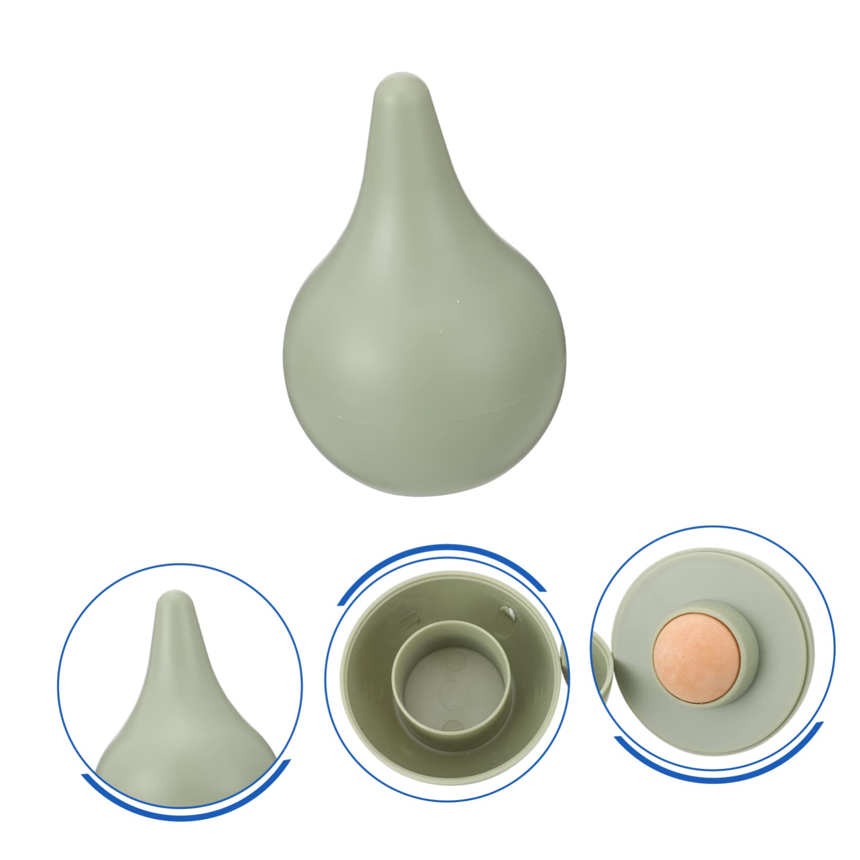 Baluue Volcanic Face Roller - Green Oil Absorbing Ball for Skin Care, Massaging Stone Bead Roller to Remove Excess Oil - Perfect for Oily Skin, Acne Prone Skin & Daily Skincare Routine