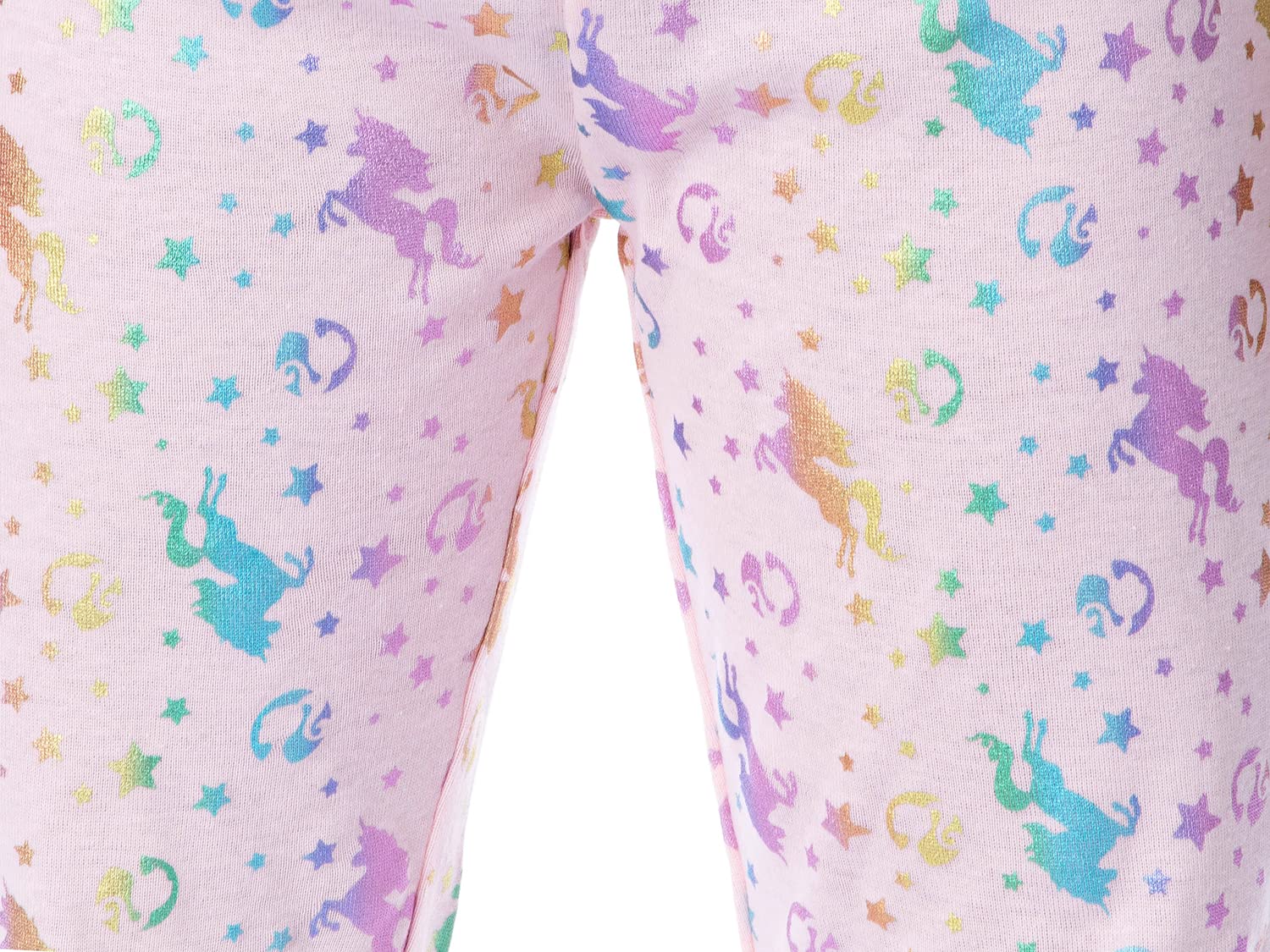 Barbie Dream Team Unicorn Pajama Set for Girls - Soft Sleepwear with Best Friend Theme | Perfect for Sleepovers, Birthday Gifts & Playtime