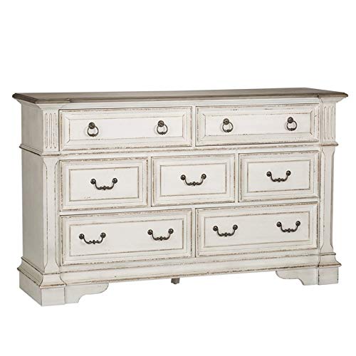 BOWERY HILL 7-Drawer Dresser - Modern Wooden Chest of Drawers for Bedroom Storage & Organization | Perfect for Clothes, Linens & Accessories
