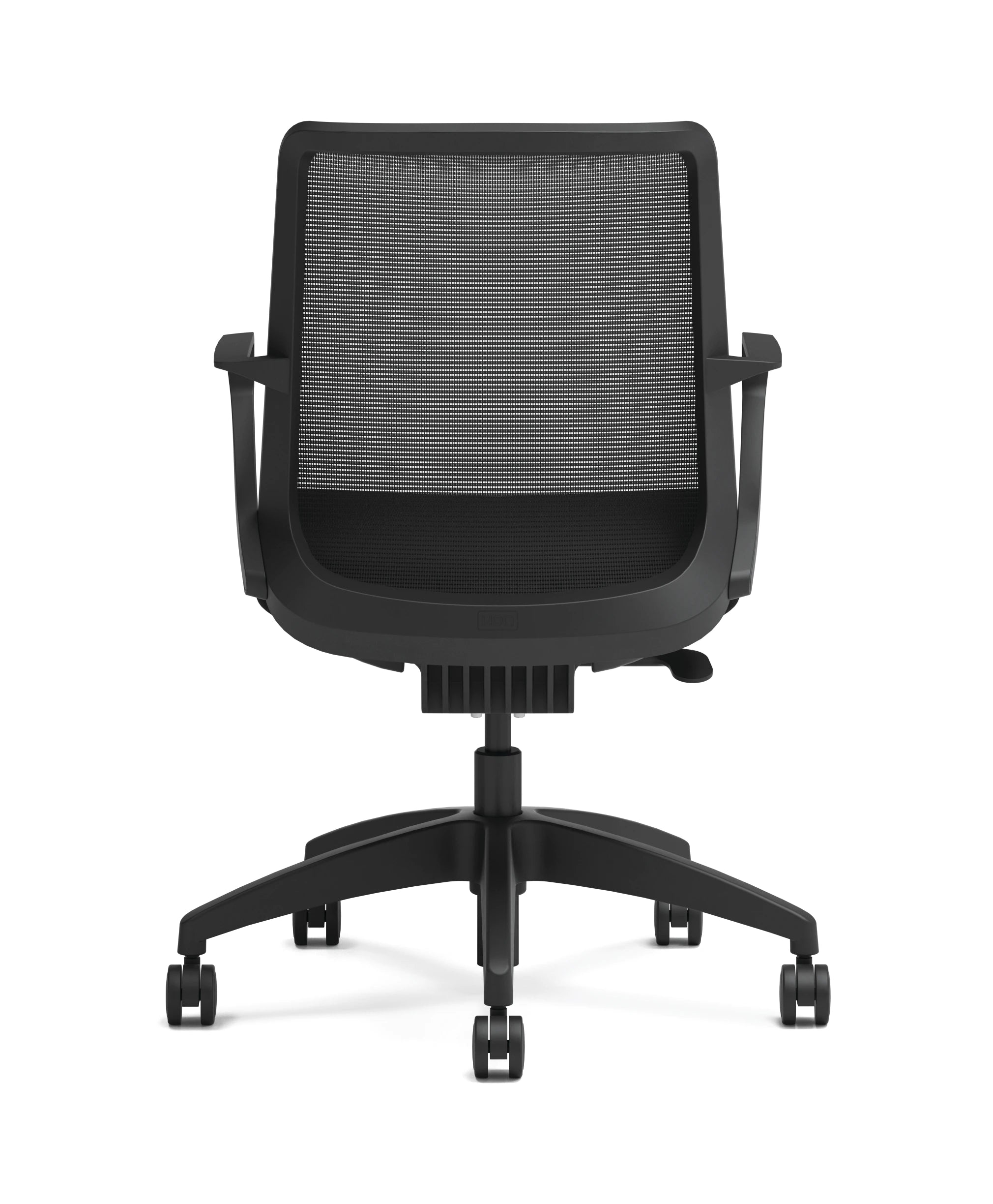Ergonomic Cliq Office Chair with Synchro Tilt Mechanism - Basalt Fabric & Black Designer Frame for Home Office, Gaming, and Workspace Comfort