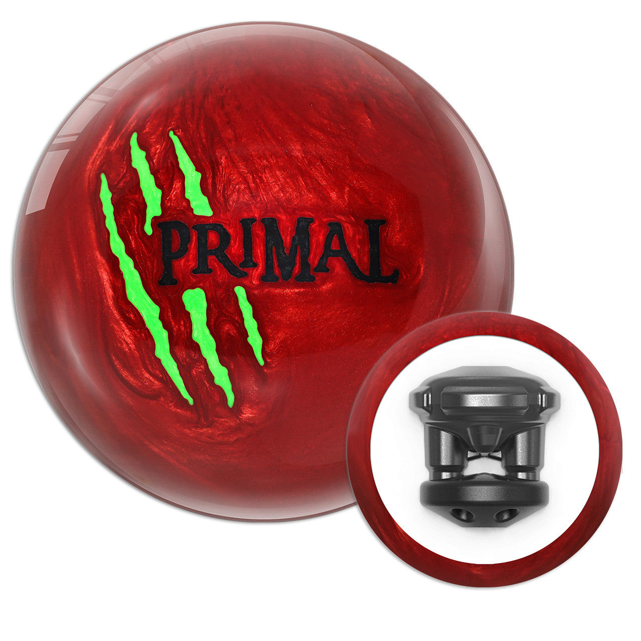 Motiv Primal Rage Evolution Bowling Ball - High Performance Reactive Resin for Hook & Strike Power - Perfect for League Play & Tournament Competition