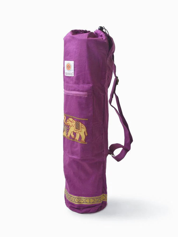 Premium Yoga United Sutra Elephant Yoga Mat Bag - Eco-Friendly & Durable Yoga Mat Carrier for Women & Men - Perfect for Gym, Studio, Travel & Outdoor Yoga Sessions
