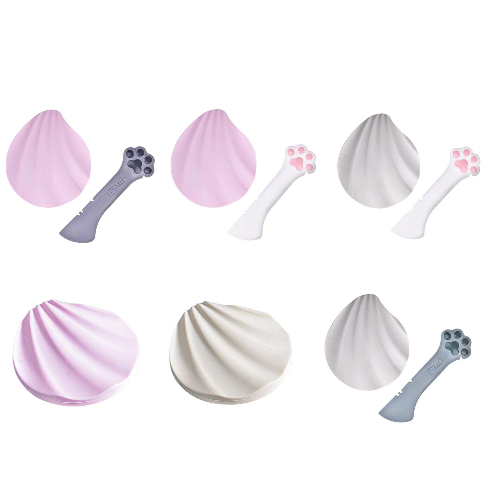 CALANDIS® Universal Silicone Pet Food Can Cover - Airtight Seal for Dog & Cat Food Cans - BPA-Free, Reusable Lid (Pink) - Keep Pet Food Fresh & Prevent Spills - Perfect for Storage, Travel & Home Use
