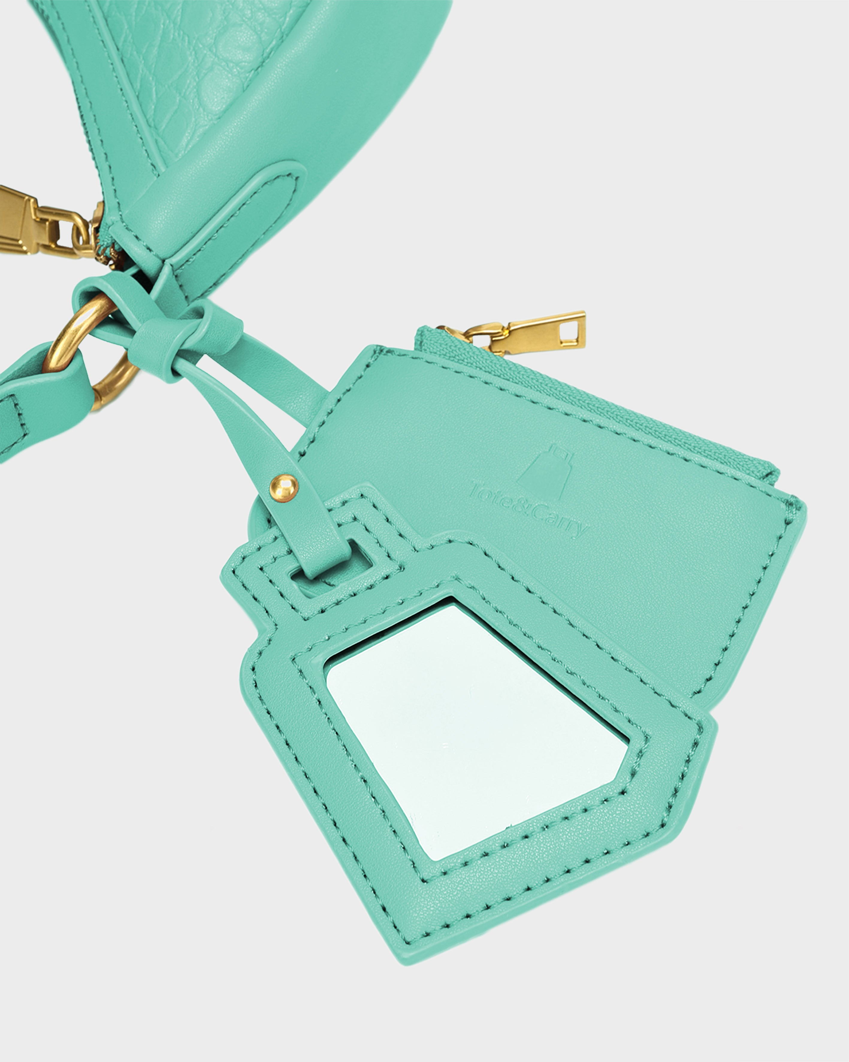 Stylish Mint Green Shoulder Purse for Women - Trendy Crossbody Bag for Everyday Use, Travel & Shopping