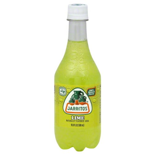 Jarritos Lime Soda - 16.9oz (Pack of 24) | Refreshing Mexican Soft Drink | Perfect for Parties, BBQs & Summer Gatherings
