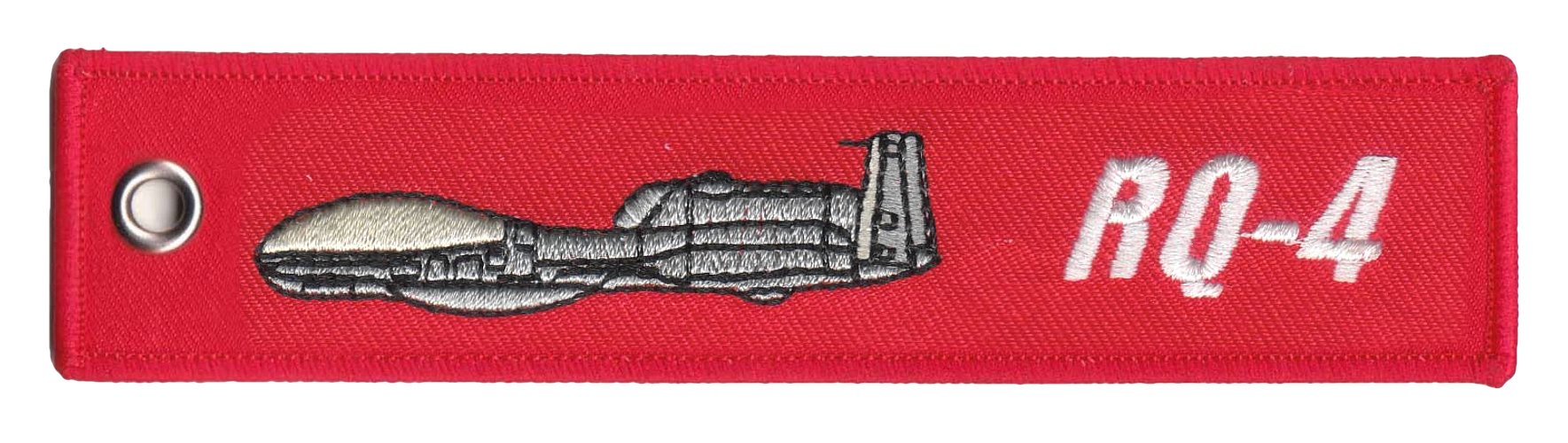RQ-4 Aircraft Remove Before Flight Keychain - Military Aviation Luggage Tag for Travel Bags & Backpacks - Perfect Gift for Pilots, Veterans & Aviation Enthusiasts