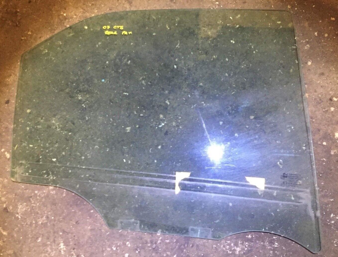 2003-2007 Cadillac CTS Right Rear Passenger Door Window Glass OEM Replacement - Perfect for Car Repairs & Auto Glass Replacement