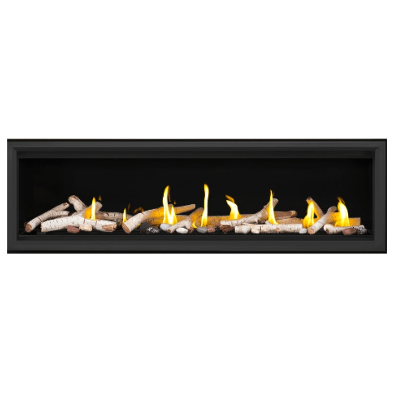 Napoleon Vector 62 Linear Direct Vent Gas Fireplace - LV62N | Modern Home Heating Solution for Living Rooms & Patios