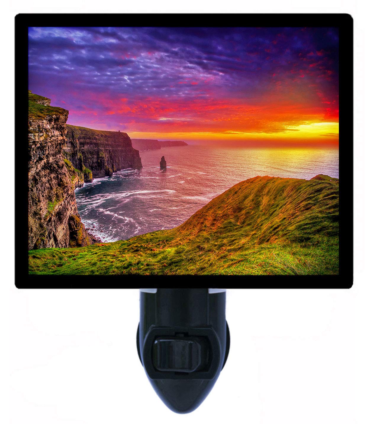 Ireland Night Light - Cliffs of Moher Landscape LED Night Lamp for Home Decor, Bedroom, Nursery | Irish-Themed Gift & Ambient Lighting for Relaxation