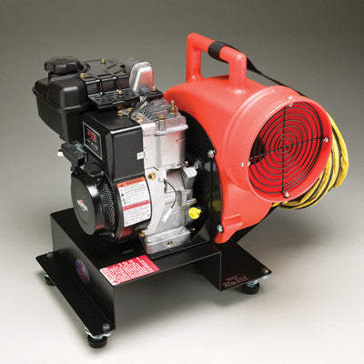 Allegro 9505 High-Power Gas-Powered Confined Space Ventilation Blower - Ideal for Construction, Tunneling, and Industrial Air Circulation