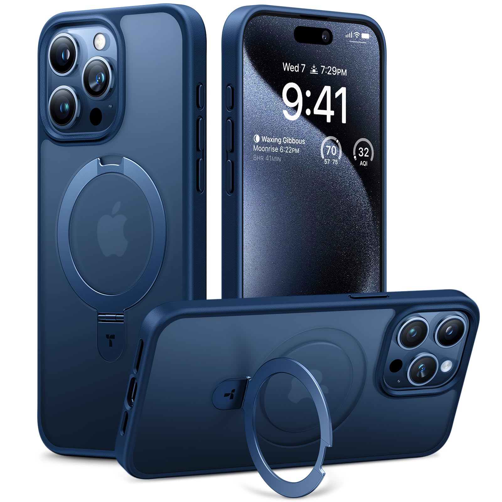 TORRAS Magnetic Phone Case for iPhone 15 Pro Max (6.7