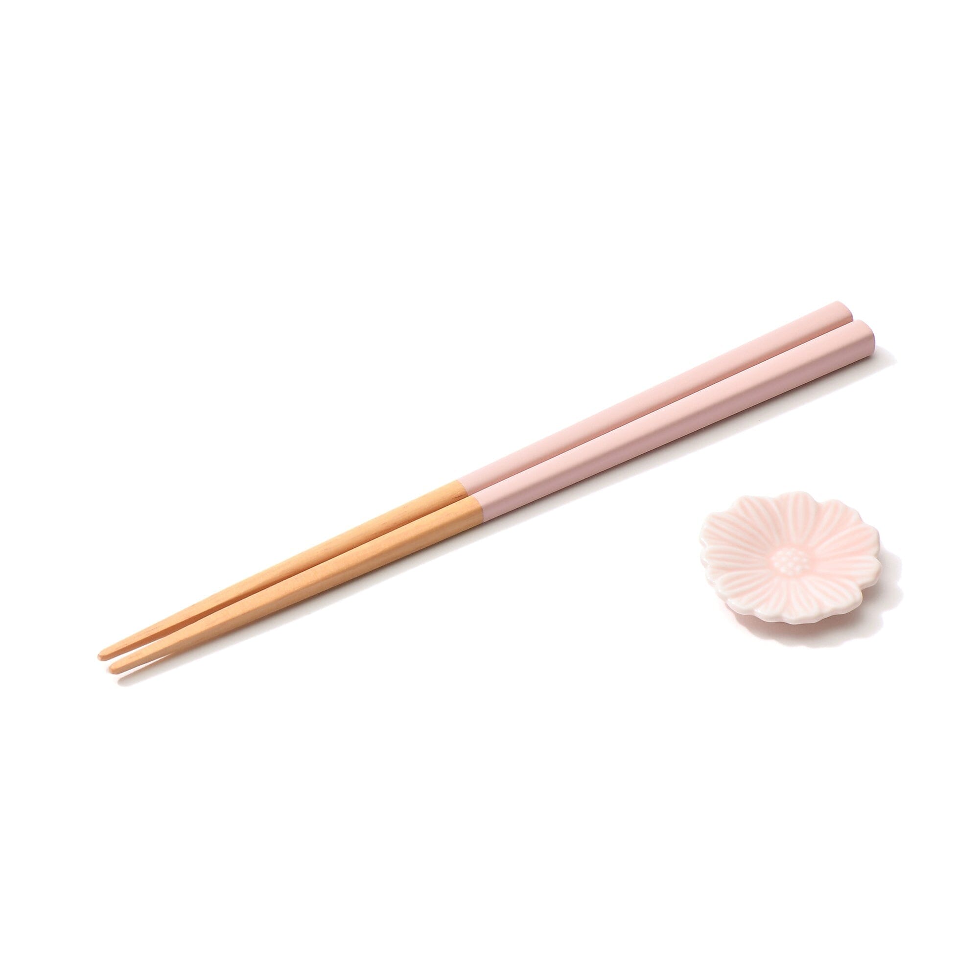 Premium Pink Chopsticks Set with Rest - Elegant Asian Dining Utensils for Sushi, Ramen & Home Decor
