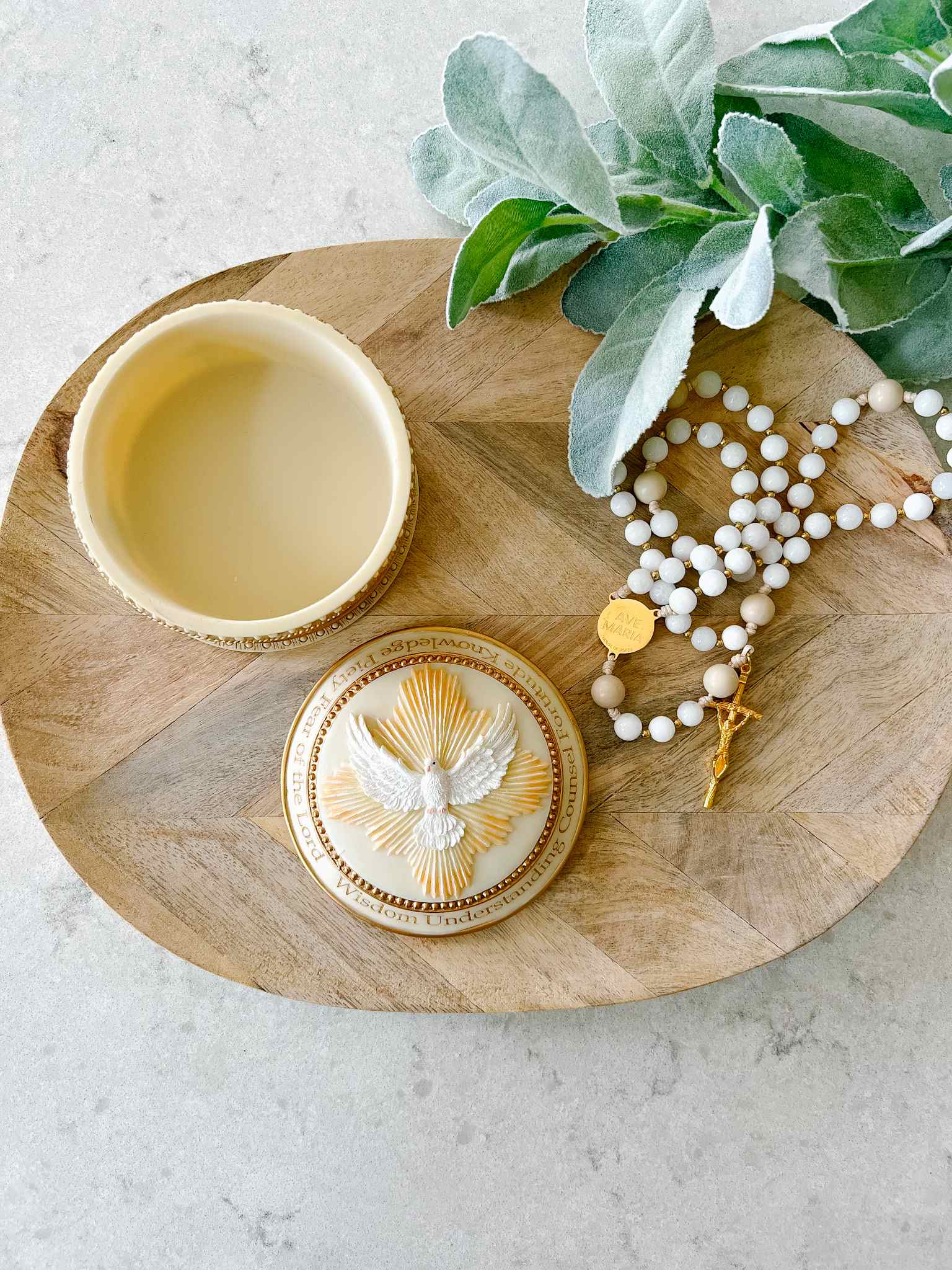 Gifts of the Holy Spirit Box - Christian Religious Gift Set for Baptism, Confirmation & Spiritual Growth - Perfect for Prayer, Worship & Faith-Based Occasions