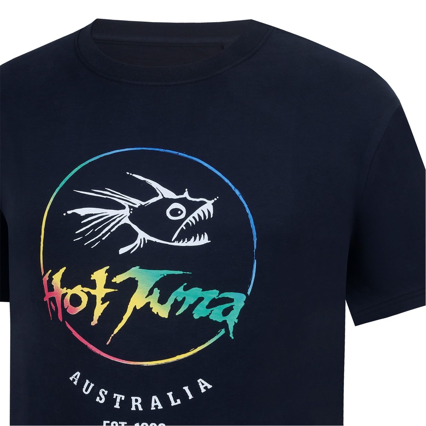 Hot Tuna Men's Crew Neck T-Shirt - Soft Cotton Casual Tee for Everyday Wear | Perfect for Streetwear, Gym & Weekend Outfits
