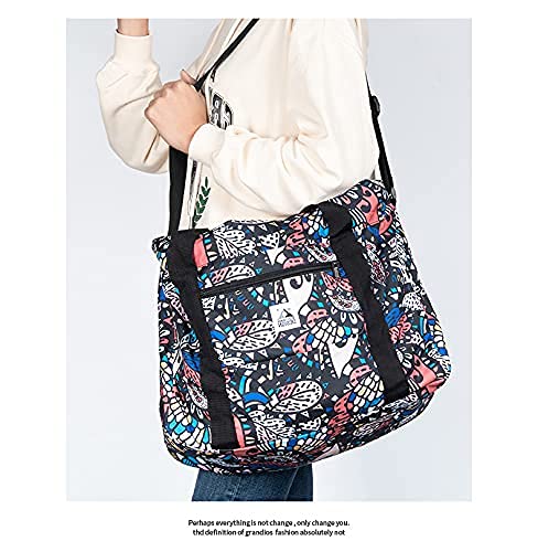 PLAY KING Foldable Travel Duffel Bag - Lightweight Carry-On Luggage for Women | Perfect for Gym, Weekend Trips & Air Travel