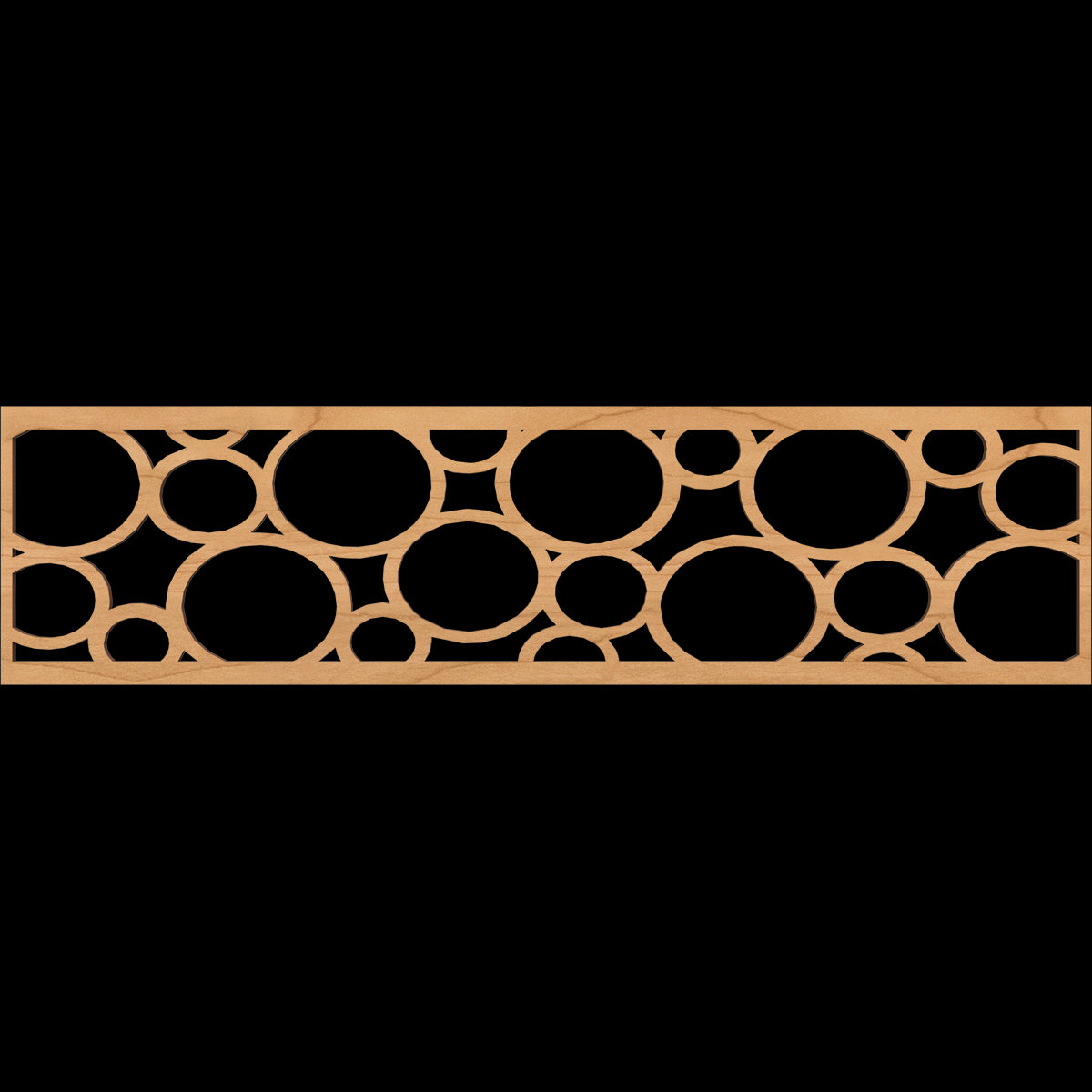 Hemingway Fretwork Moulding - Decorative Wood Trim for Home & Furniture - Perfect for DIY Projects, Wall Paneling, and Cabinet Accents