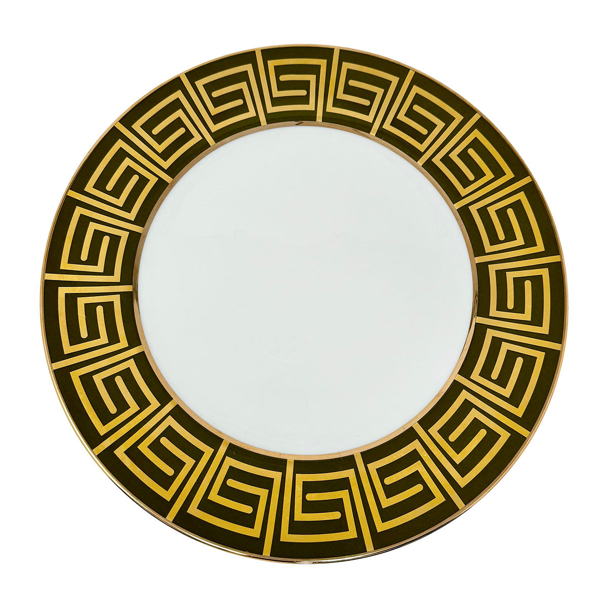 Set of 6 Elegant Mythologie Charger Plates - Premium Dinnerware for Formal Dining, Holiday Entertaining & Special Occasions