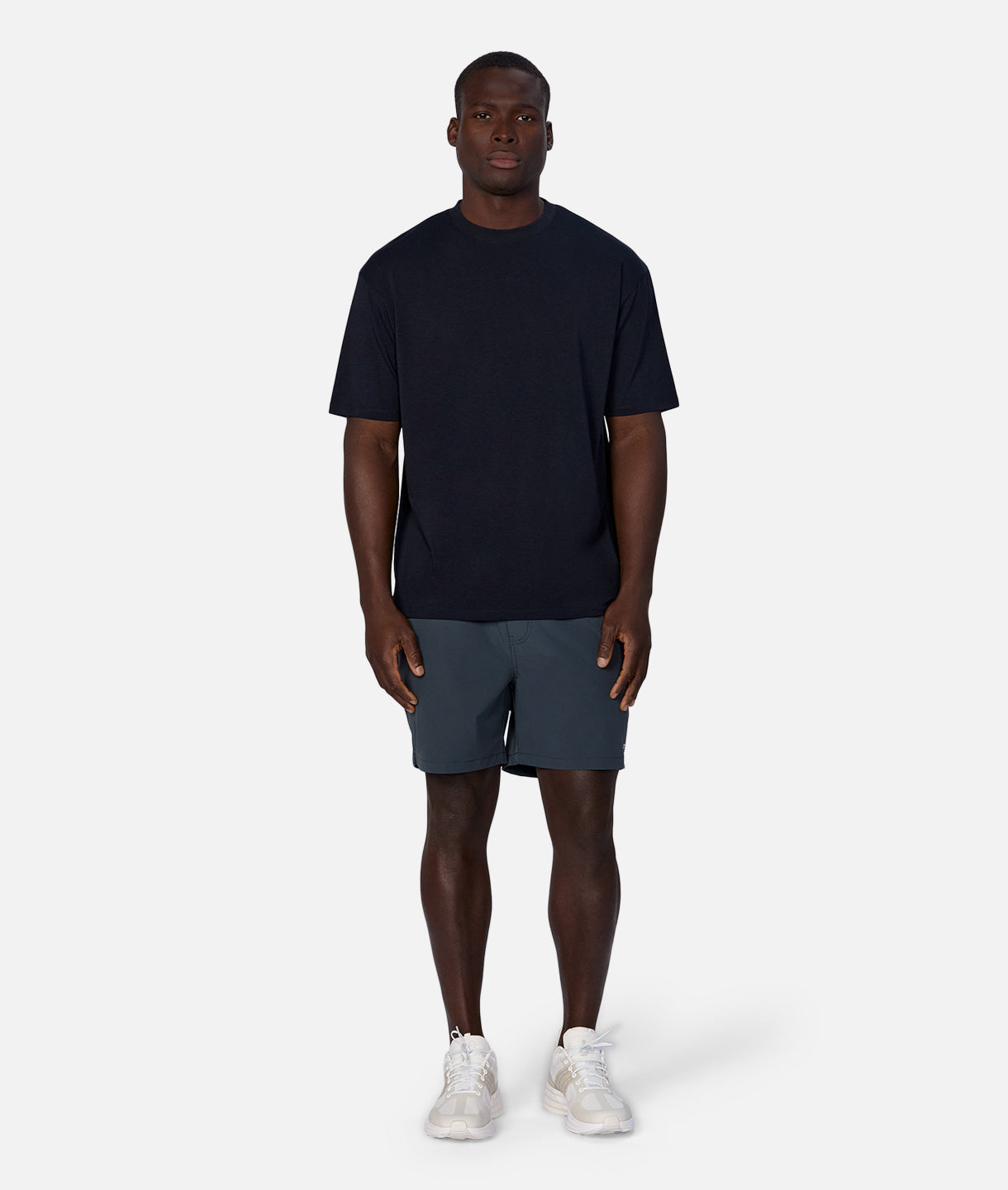 Premium Athletic Performance T-Shirt for Men - Breathable Moisture-Wicking Workout Tee in Dark Navy - Ideal for Gym, Running & Outdoor Sports