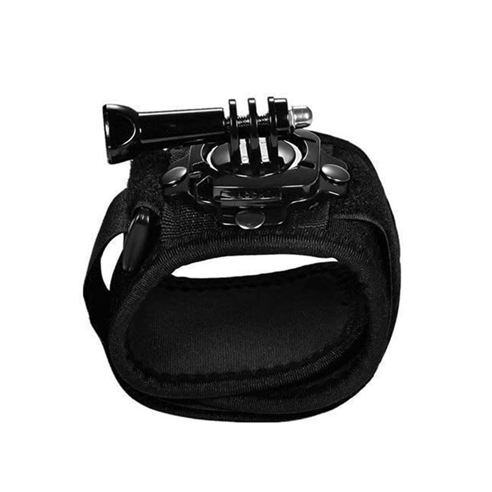 TEKCAM Action Camera Wrist Strap Mount - Compatible with GoPro Hero 13/12/11/10/9/8, AKASO EK7000/Brave 7/Brave 4, WOLFANG GA100/GA120, Apexcam & Jadfezy - 4K Surf Wrist Mount for Hands-Free Action Camera Recording - Perfect for Surfing, Skiing, Cycling & Outdoor Adventures