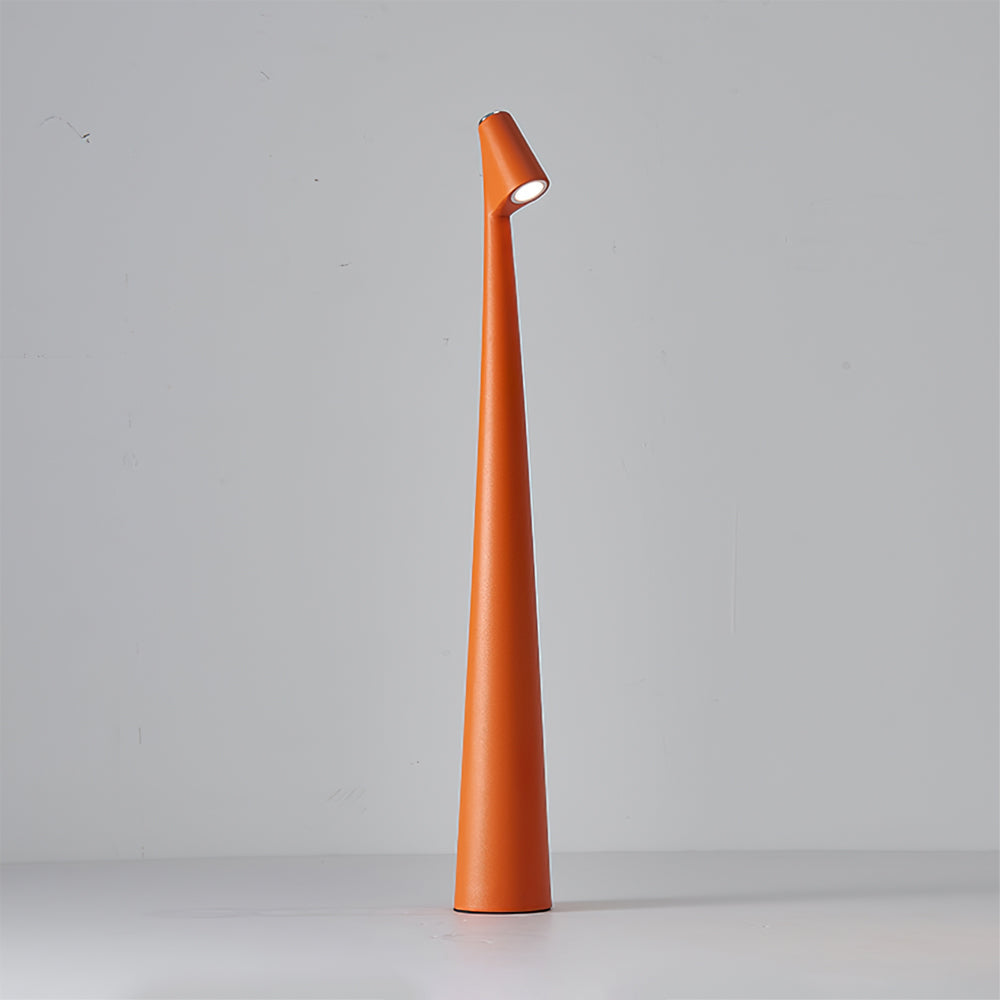 Stylish Africa-Inspired Portable Table Lamp - Handcrafted Wooden Design with USB Charging for Bedroom, Living Room & Office Decor