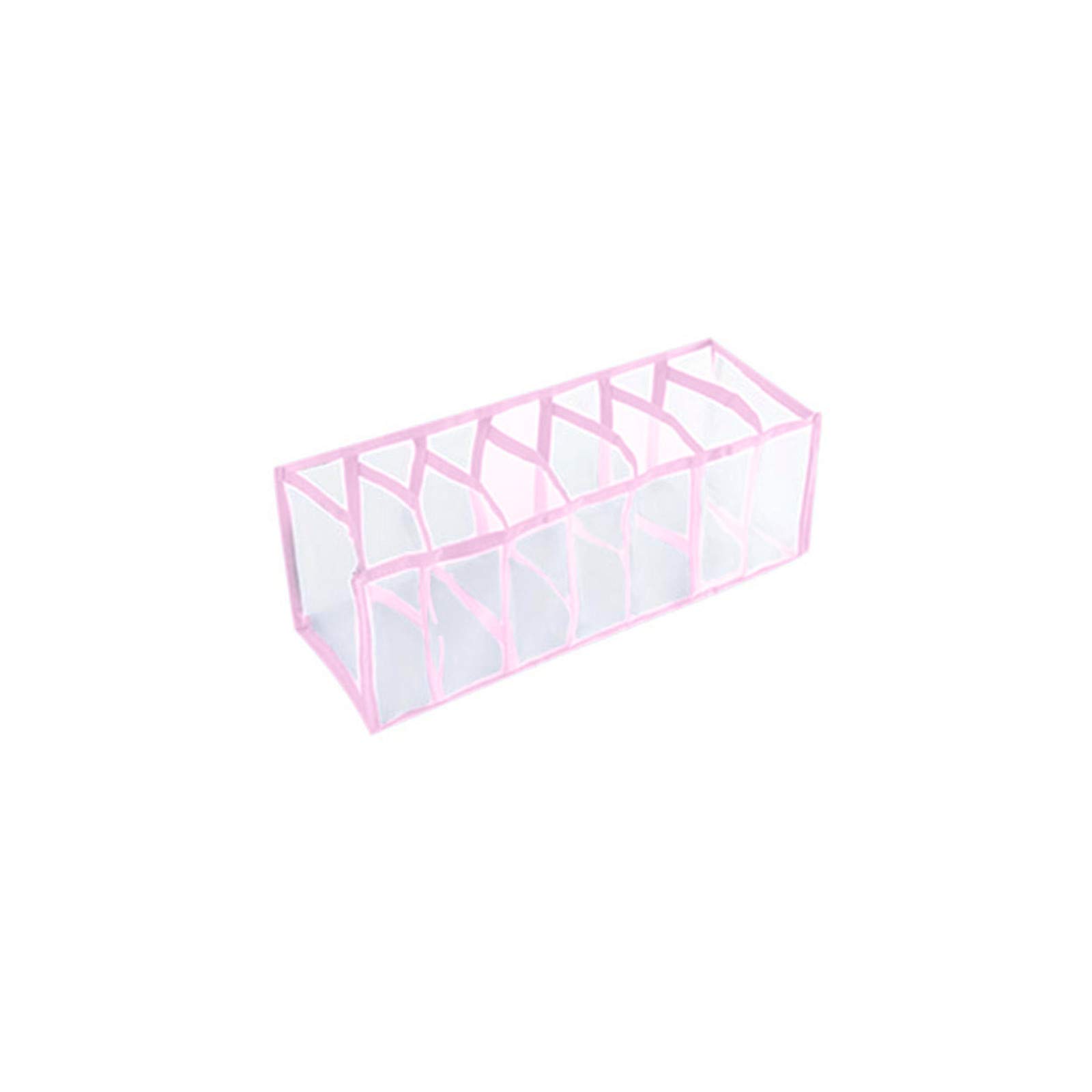 Mesh Underwear & Bra Storage Box with Zipper - Foldable Sock Organizer for Closet, Drawer & Travel - Perfect for Home, Office & Laundry Organization